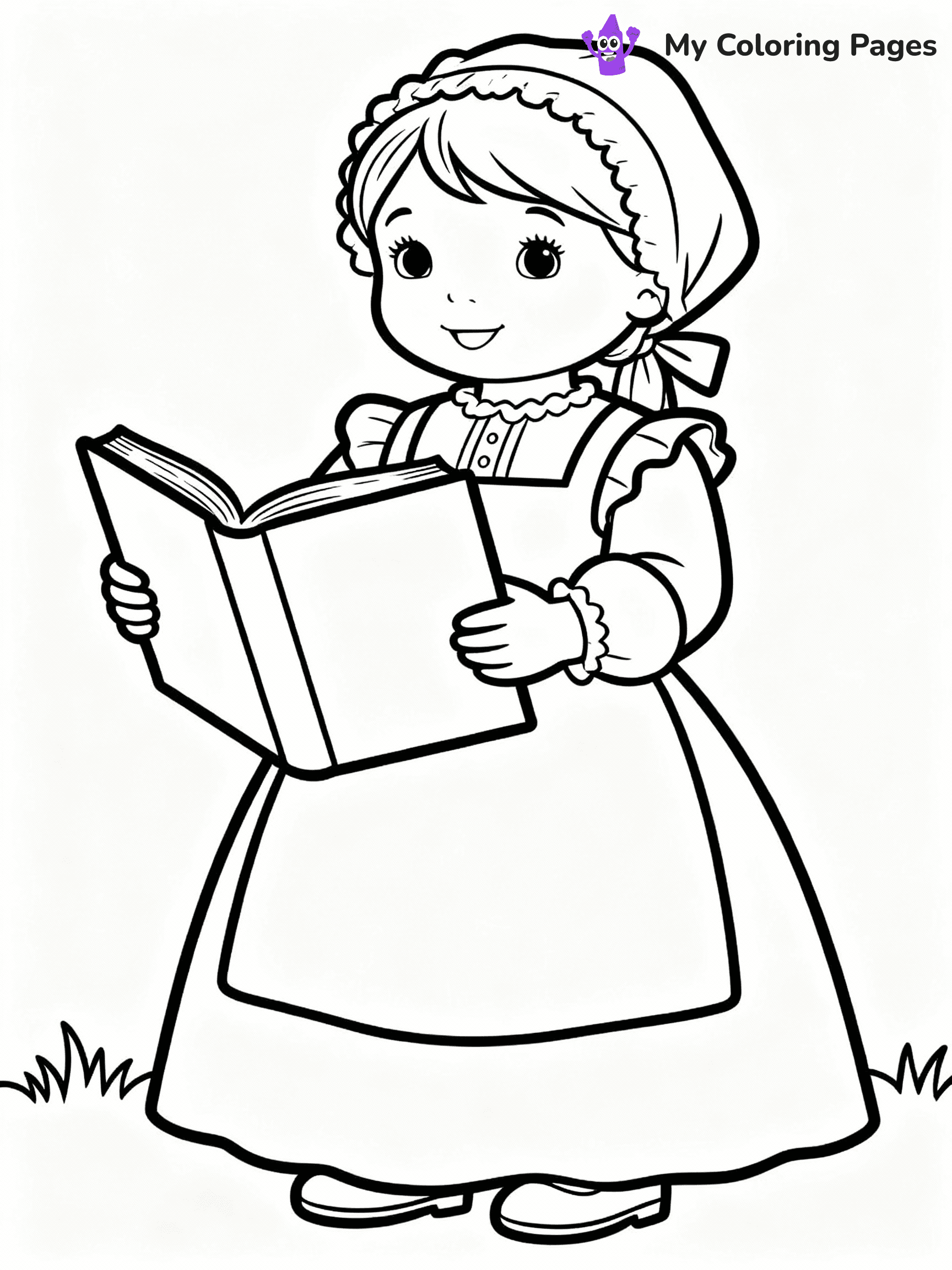 American Girl Doll Coloring Pages - 35