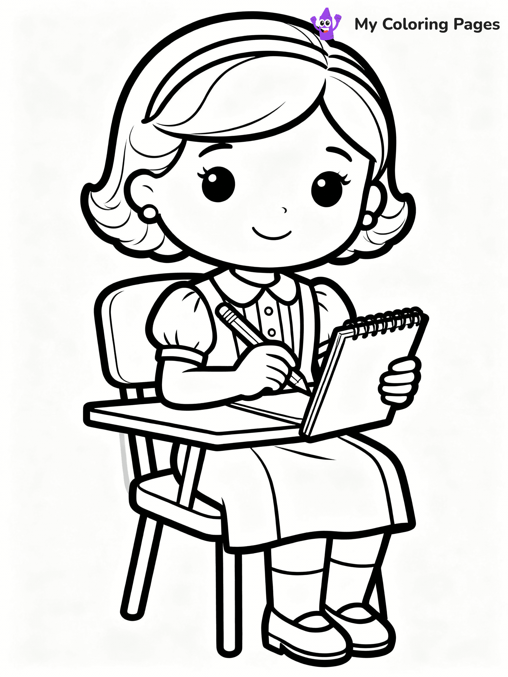 American Girl Doll Coloring Pages - 26