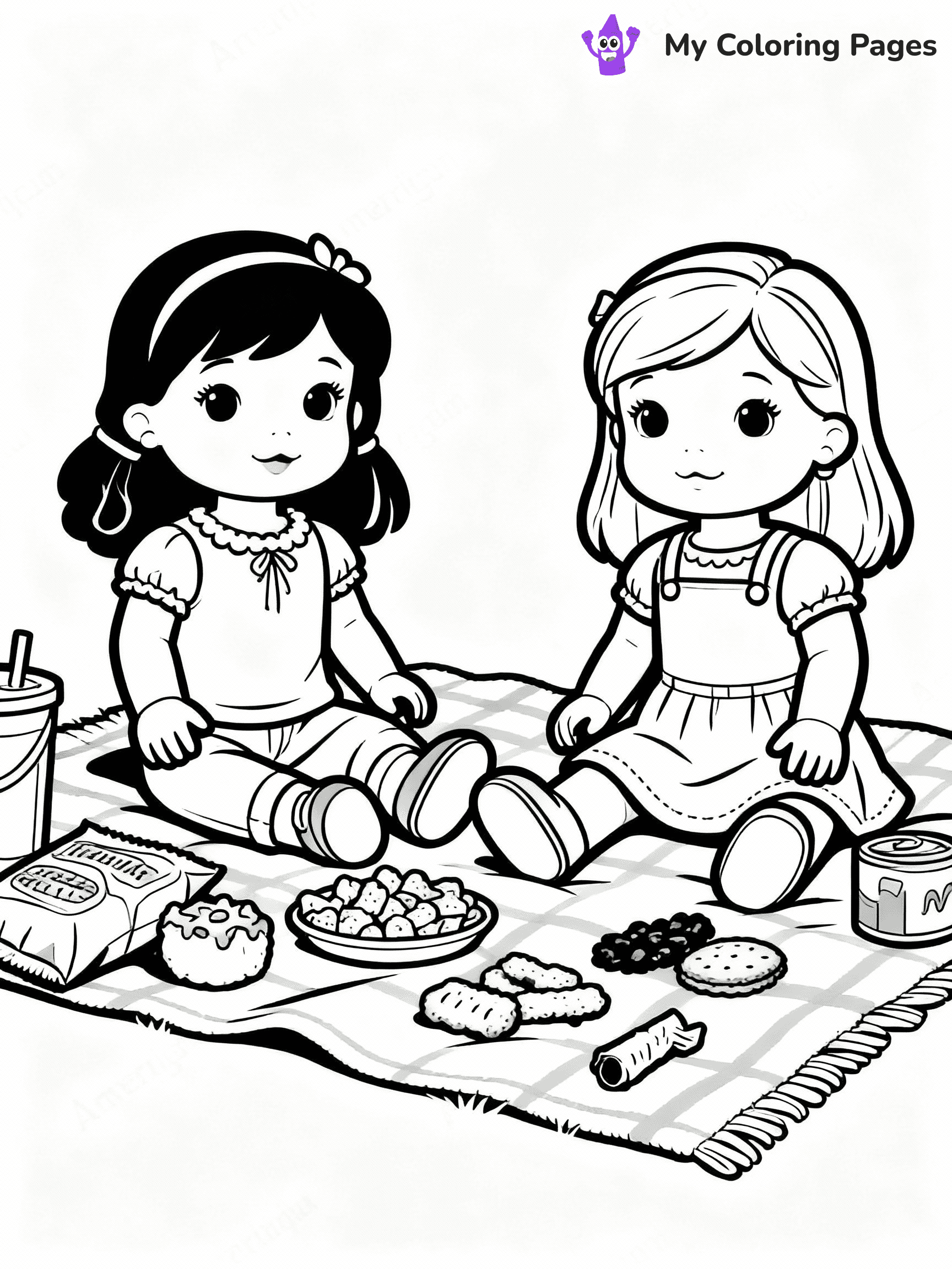 American Girl Doll Coloring Pages - 18