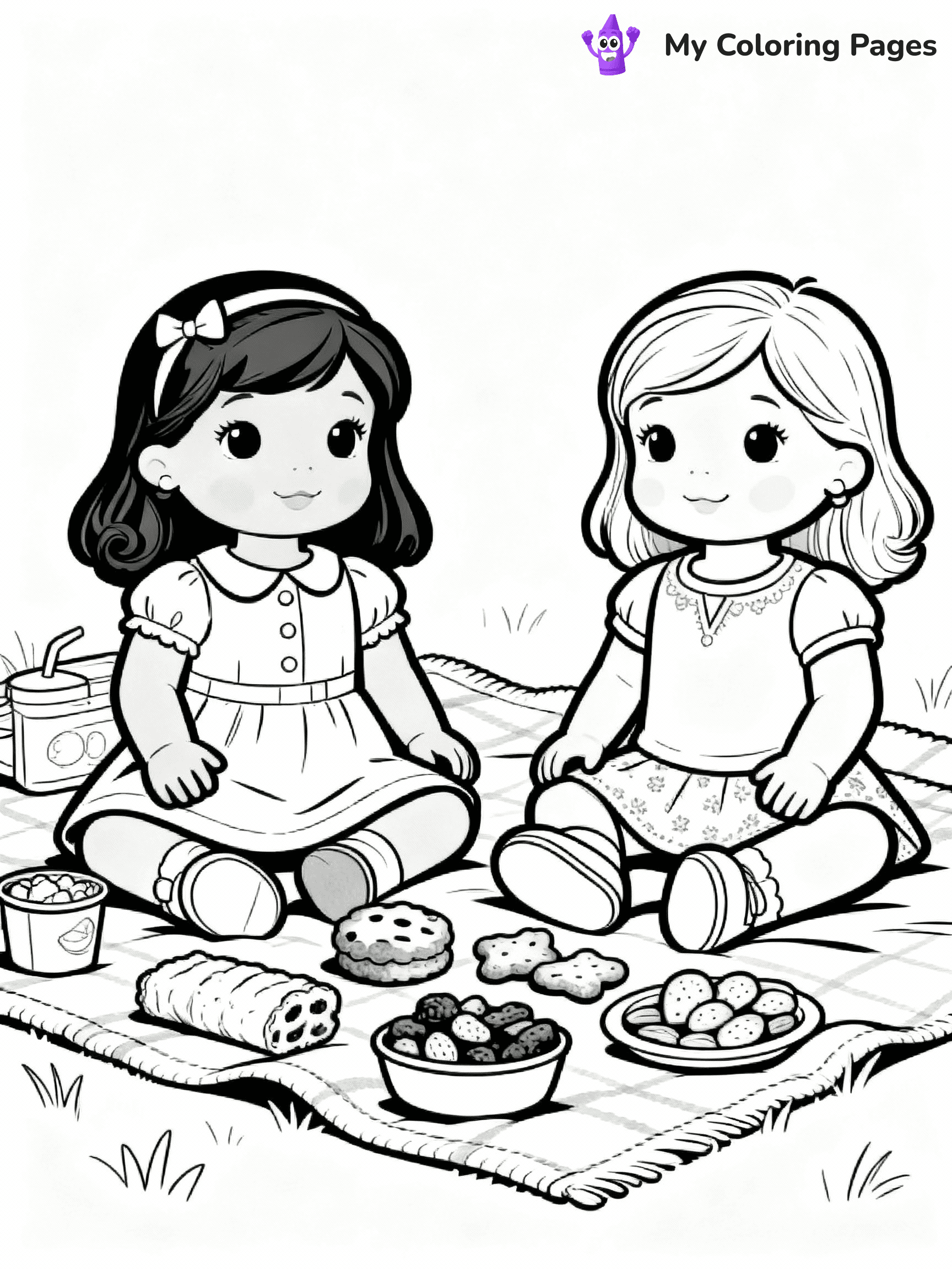 American Girl Doll Coloring Pages - 14