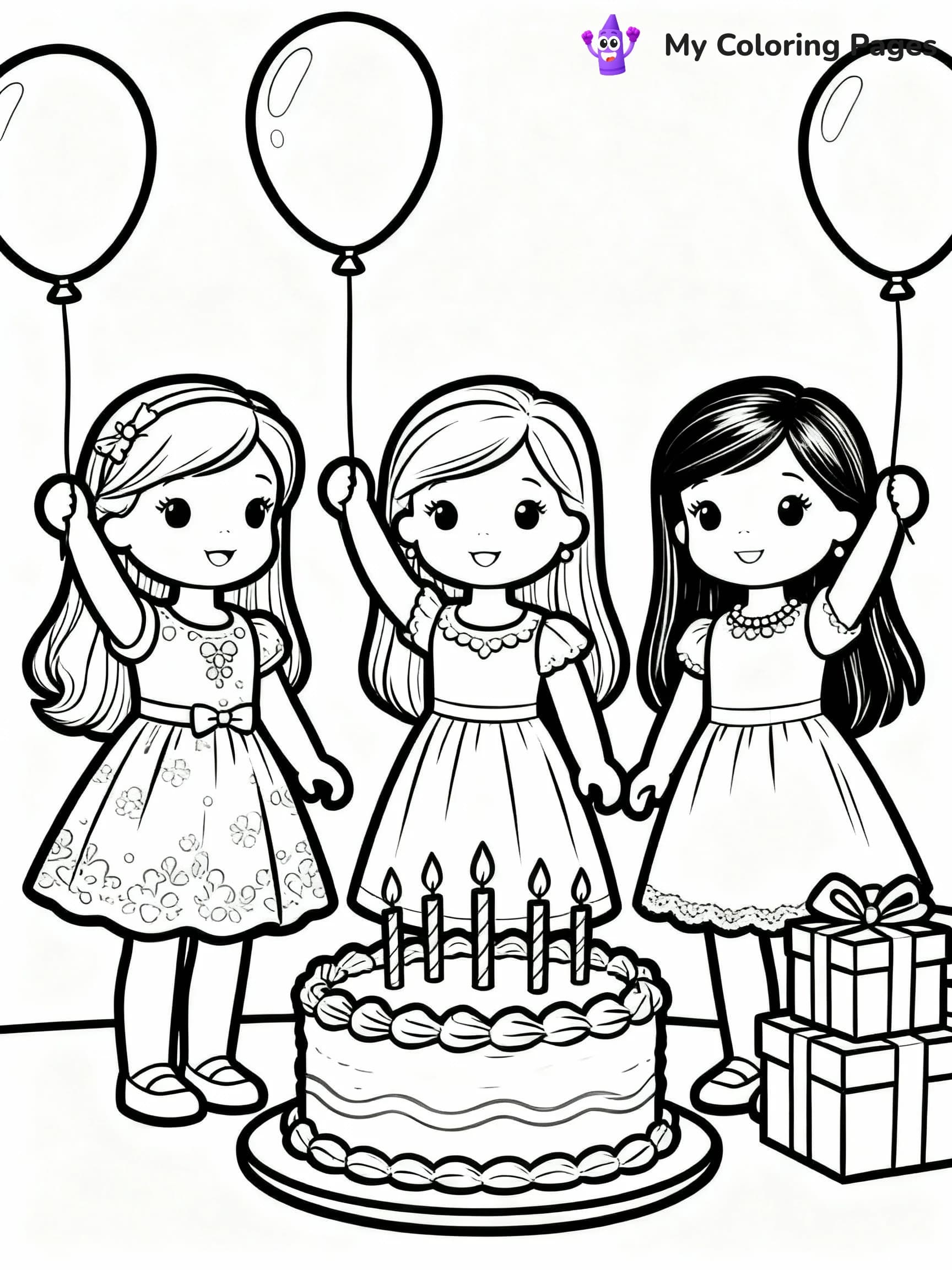 American Girl Doll Coloring Pages - 7