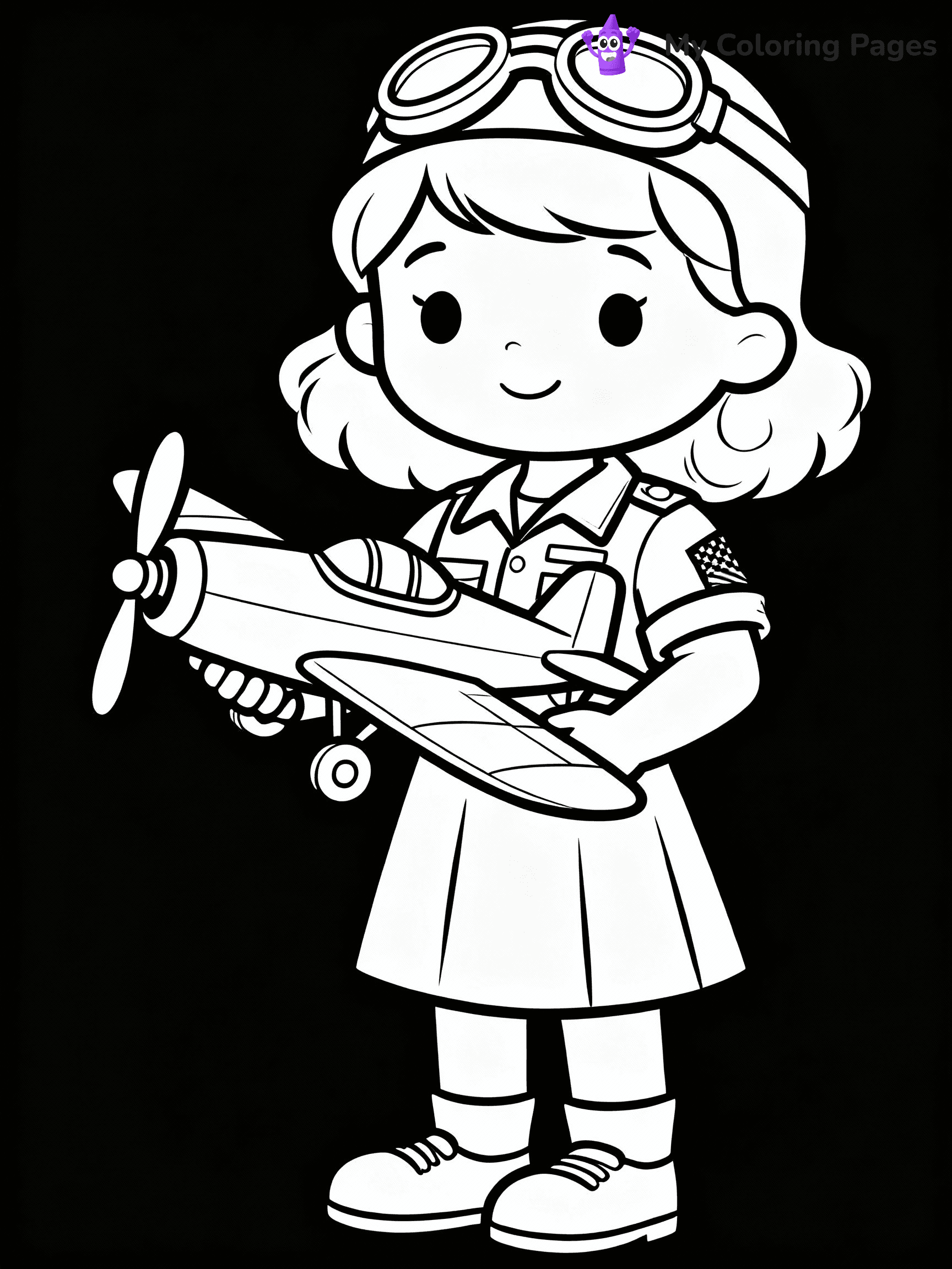 American Girl Doll Coloring Pages - 6