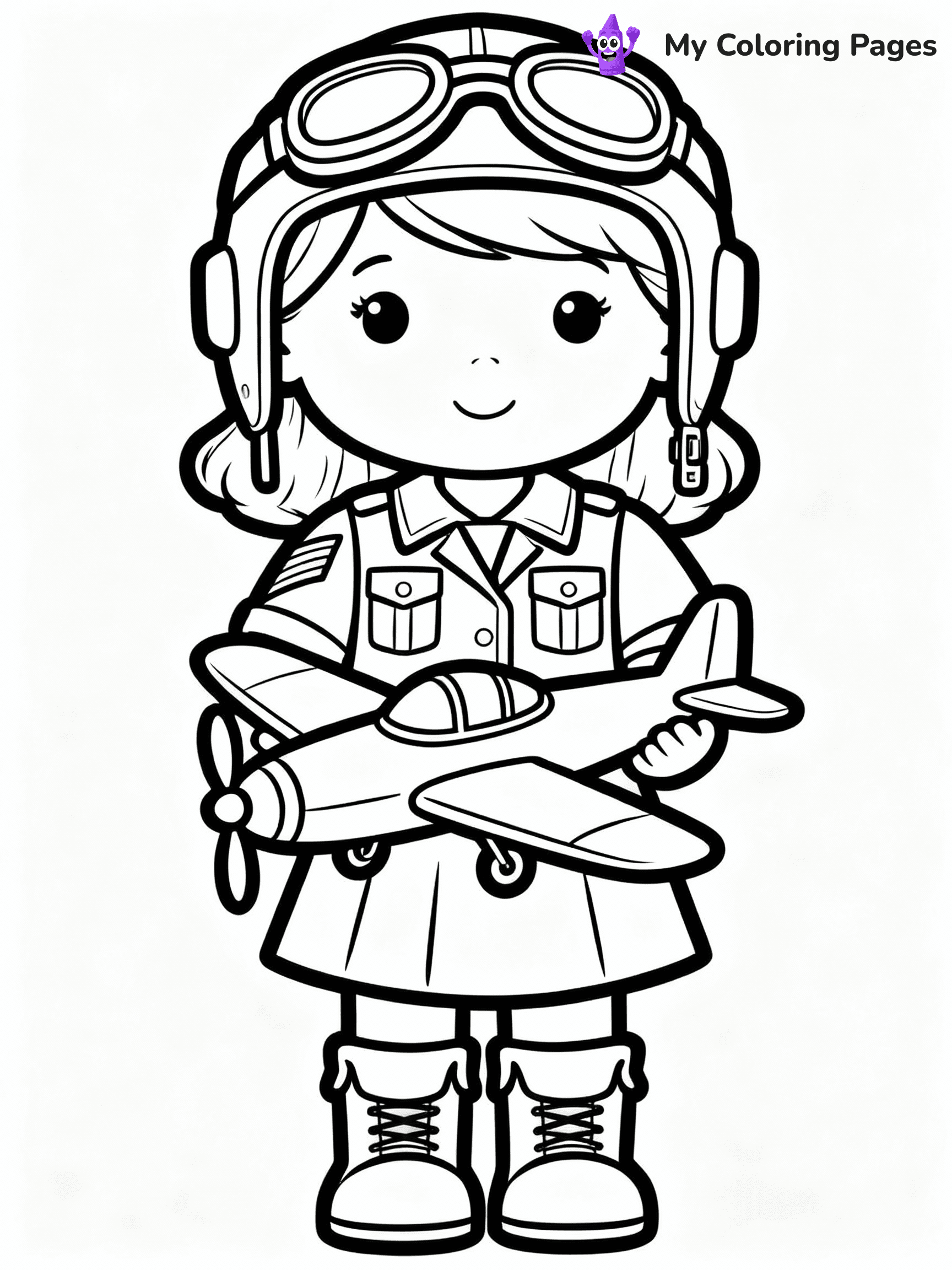 American Girl Doll Coloring Pages - 5