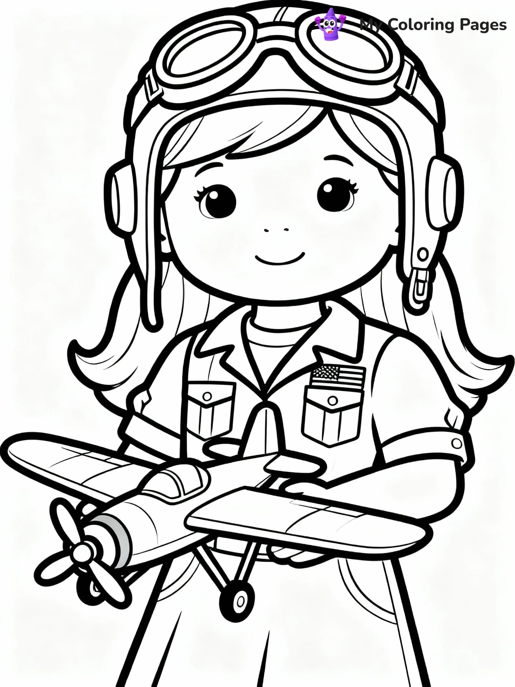 American Girl Doll Coloring Pages - 4