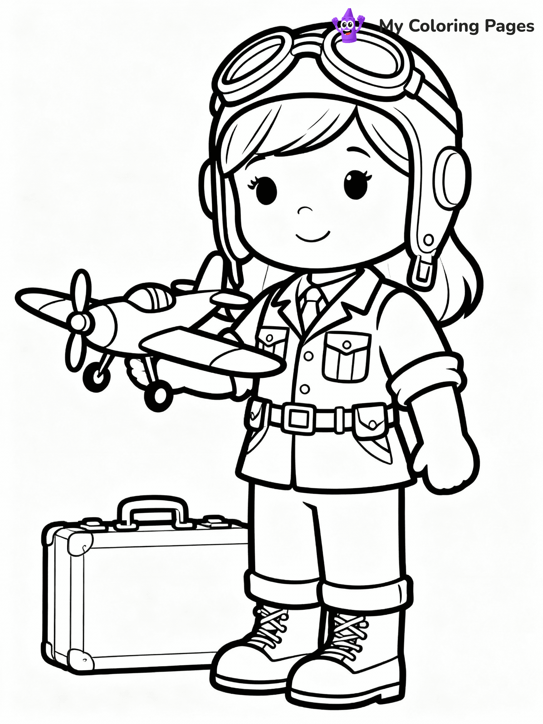 American Girl Doll Coloring Pages - 3