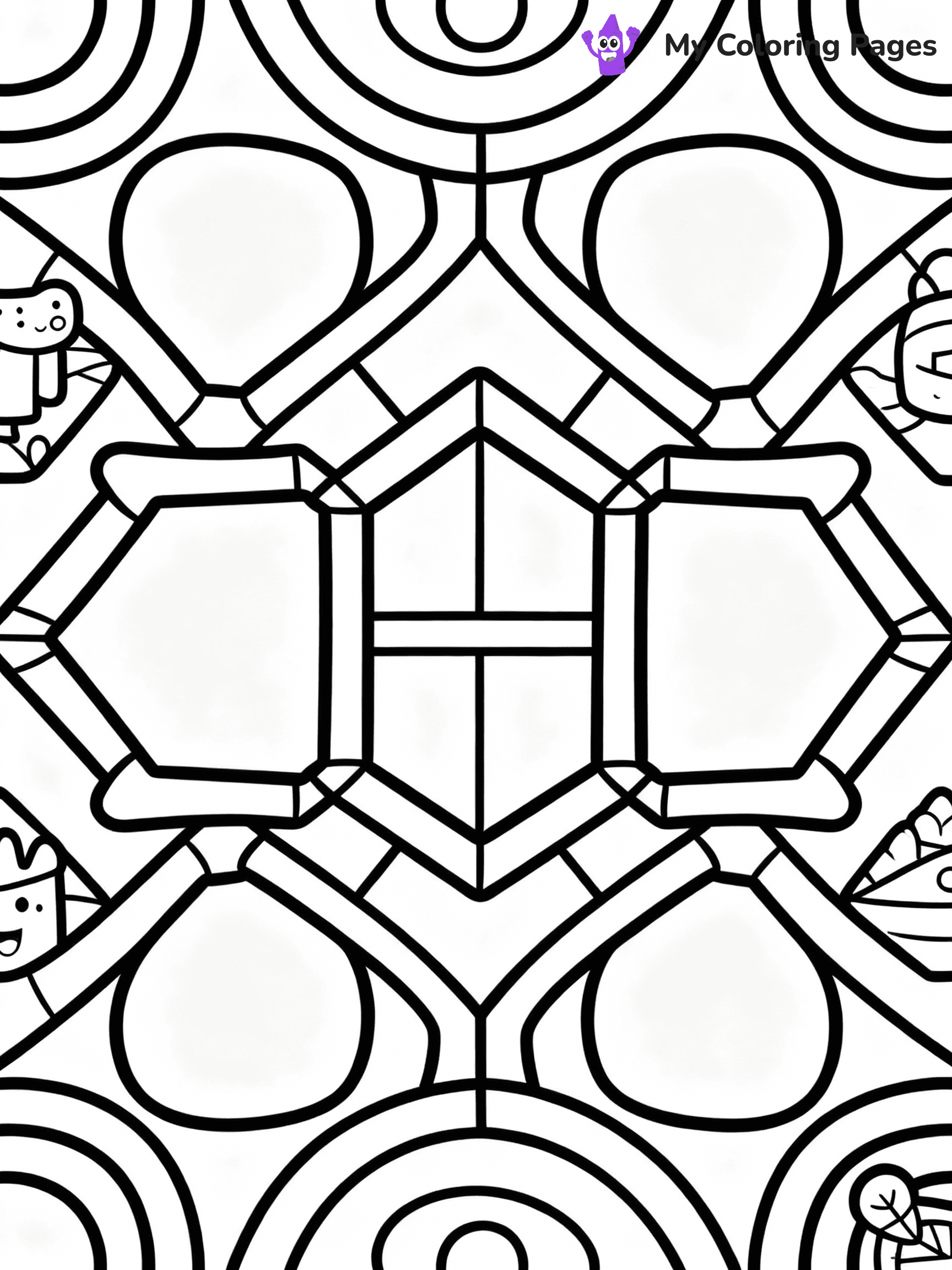 Pattern Coloring Pages - 28
