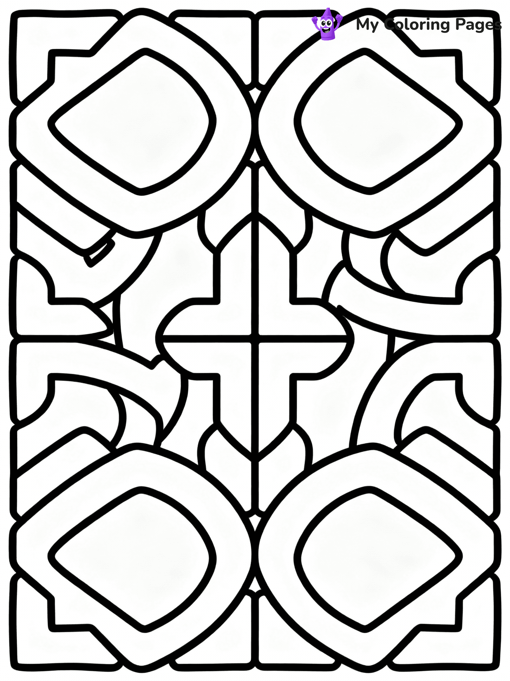 Pattern Coloring Pages - 27