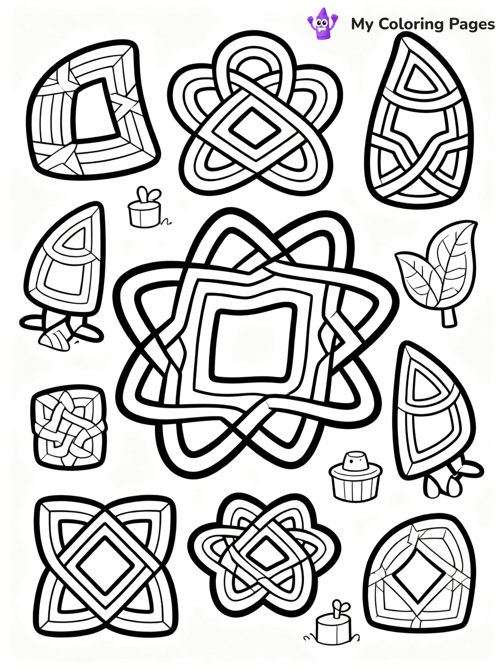 Pattern Coloring Pages - 26