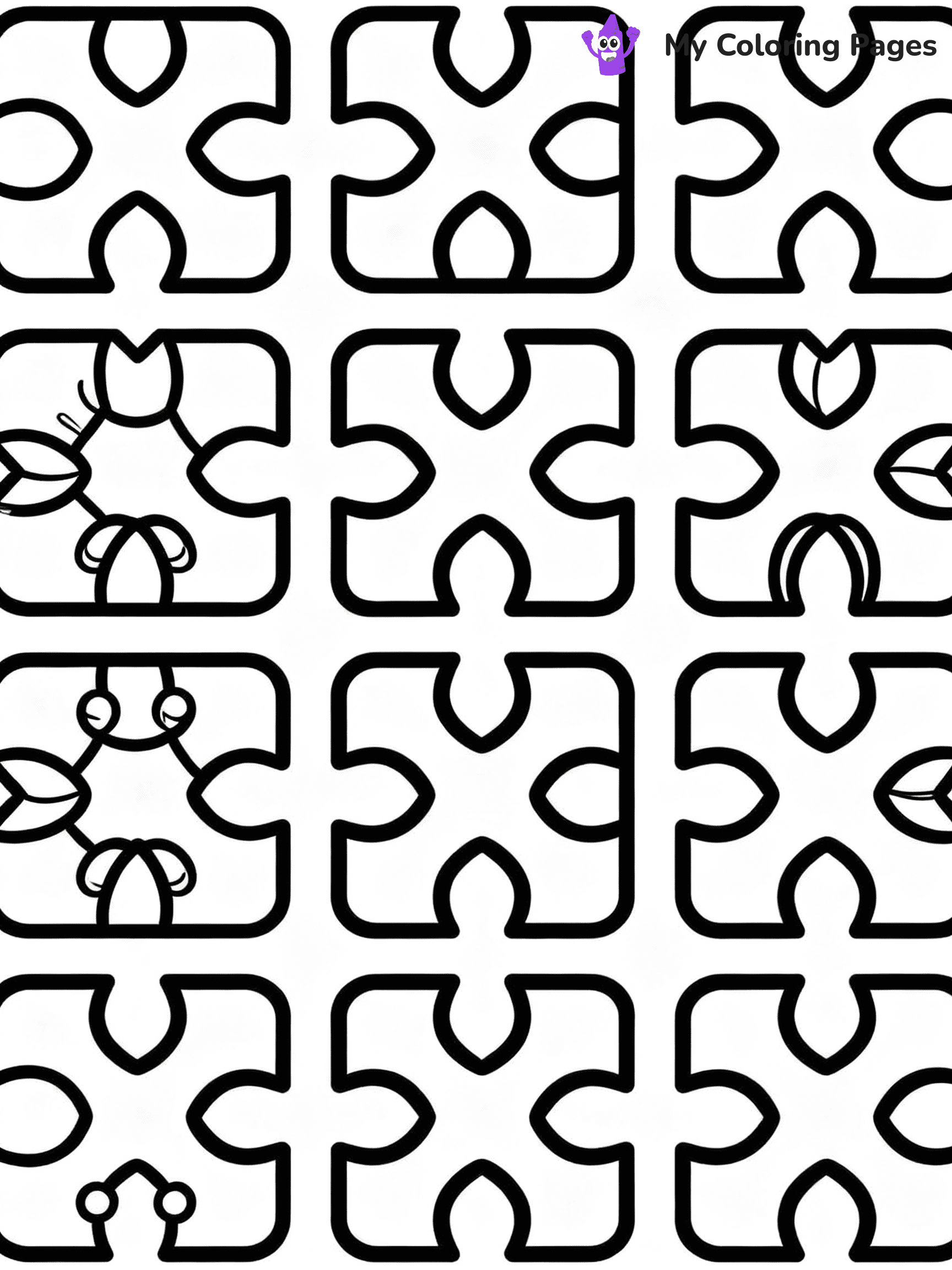 Pattern Coloring Pages - 25
