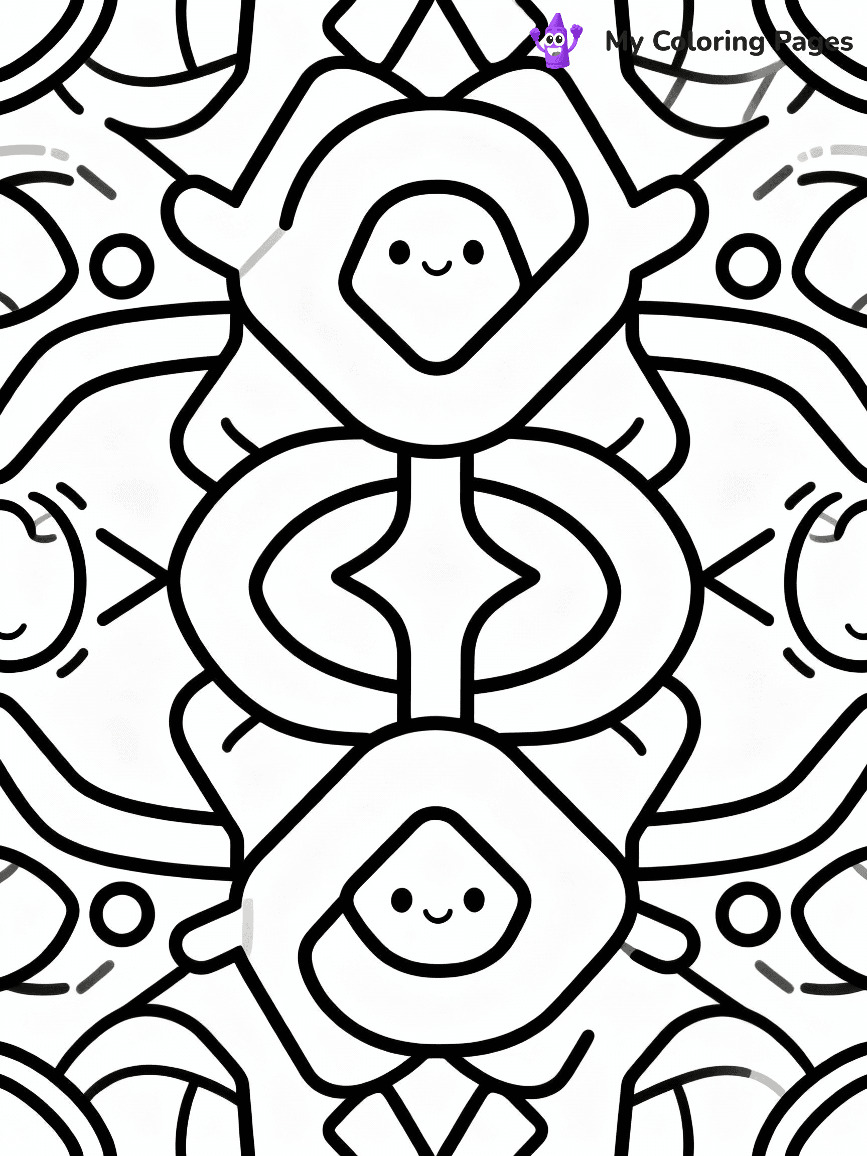 Pattern Coloring Pages - 24