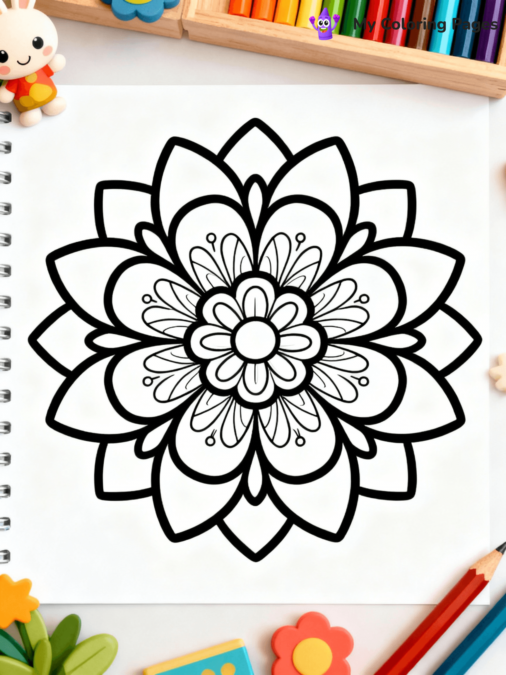 Pattern Coloring Pages - 21