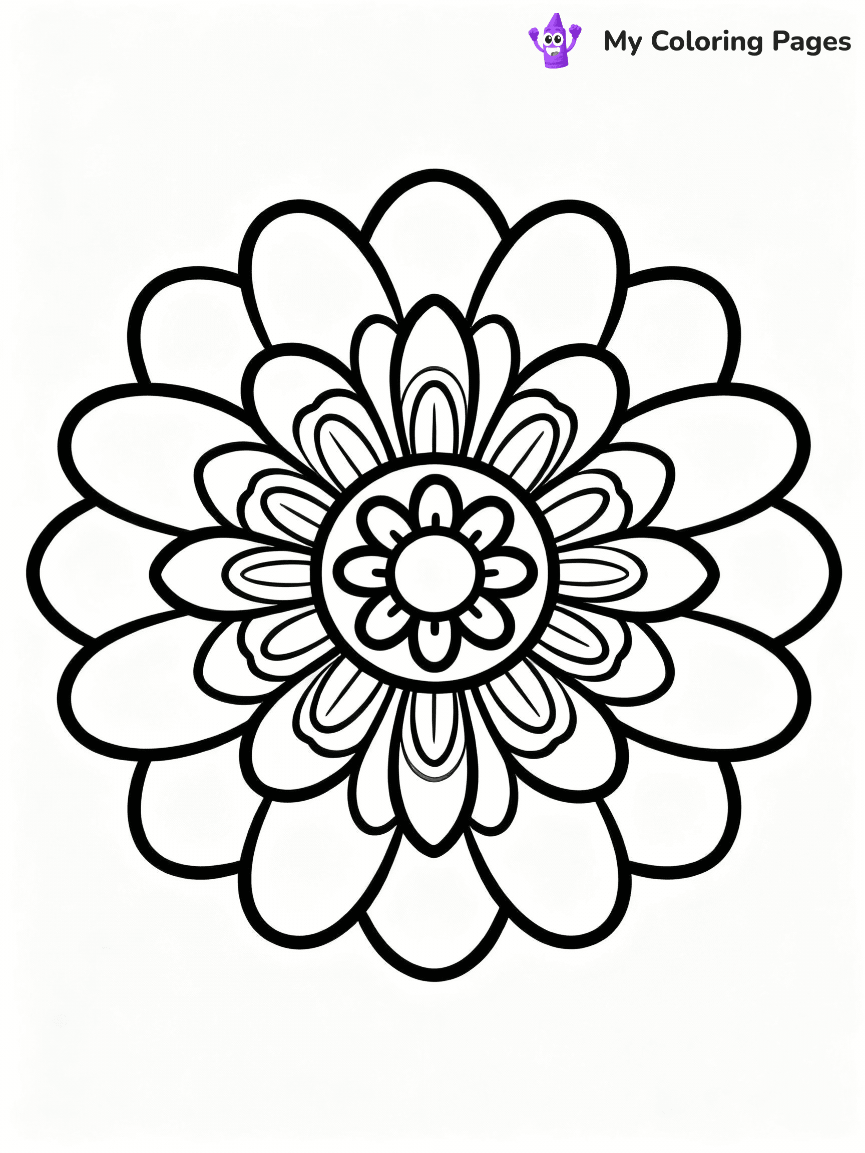 Pattern Coloring Pages - 19