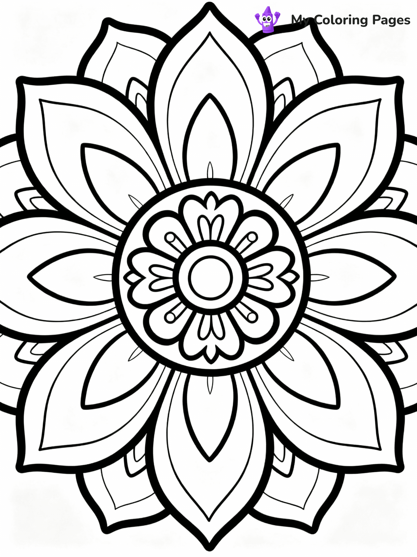 Pattern Coloring Pages - 18