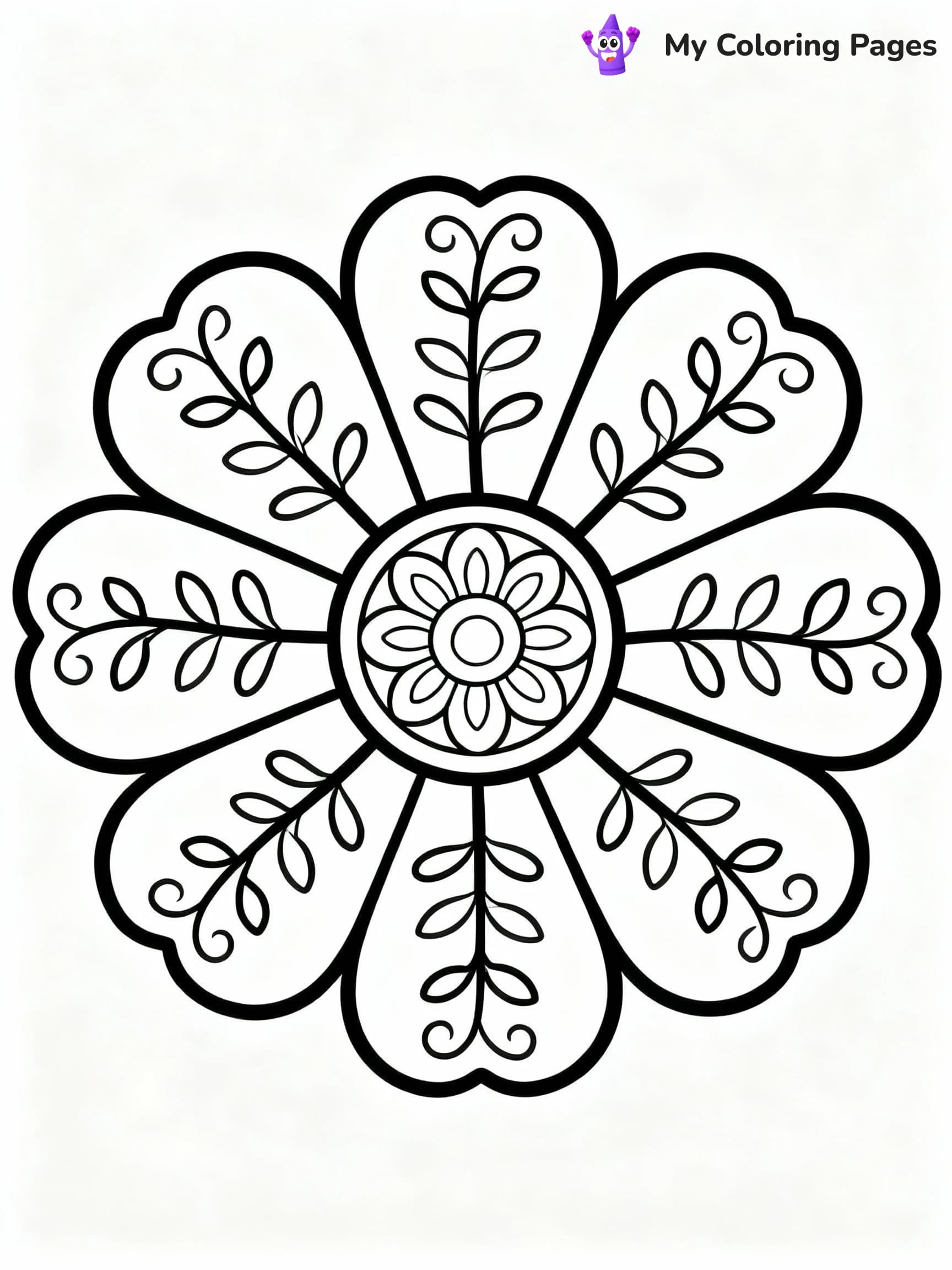Pattern Coloring Pages - 17