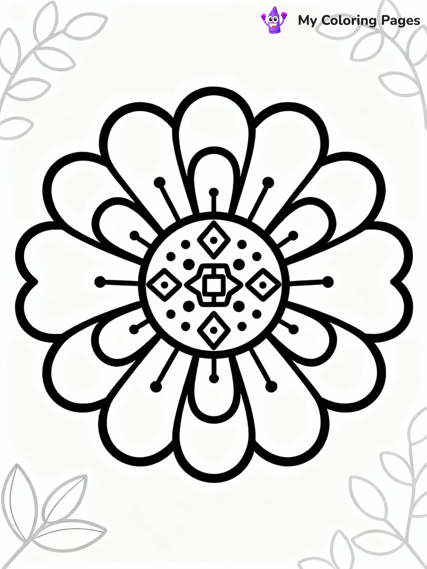 Pattern Coloring Pages - 16