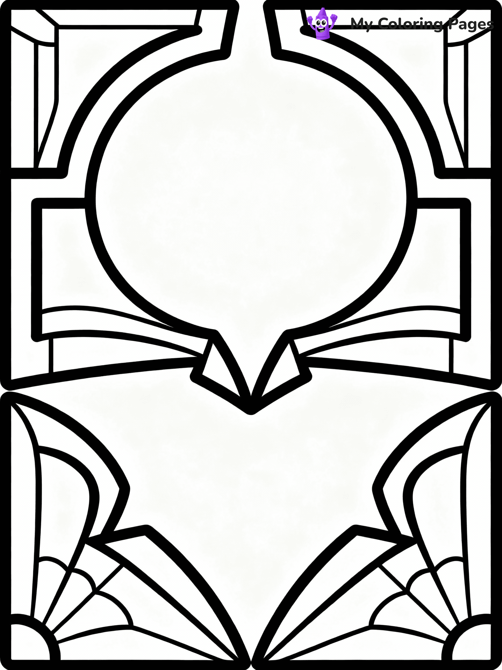 Pattern Coloring Pages - 6
