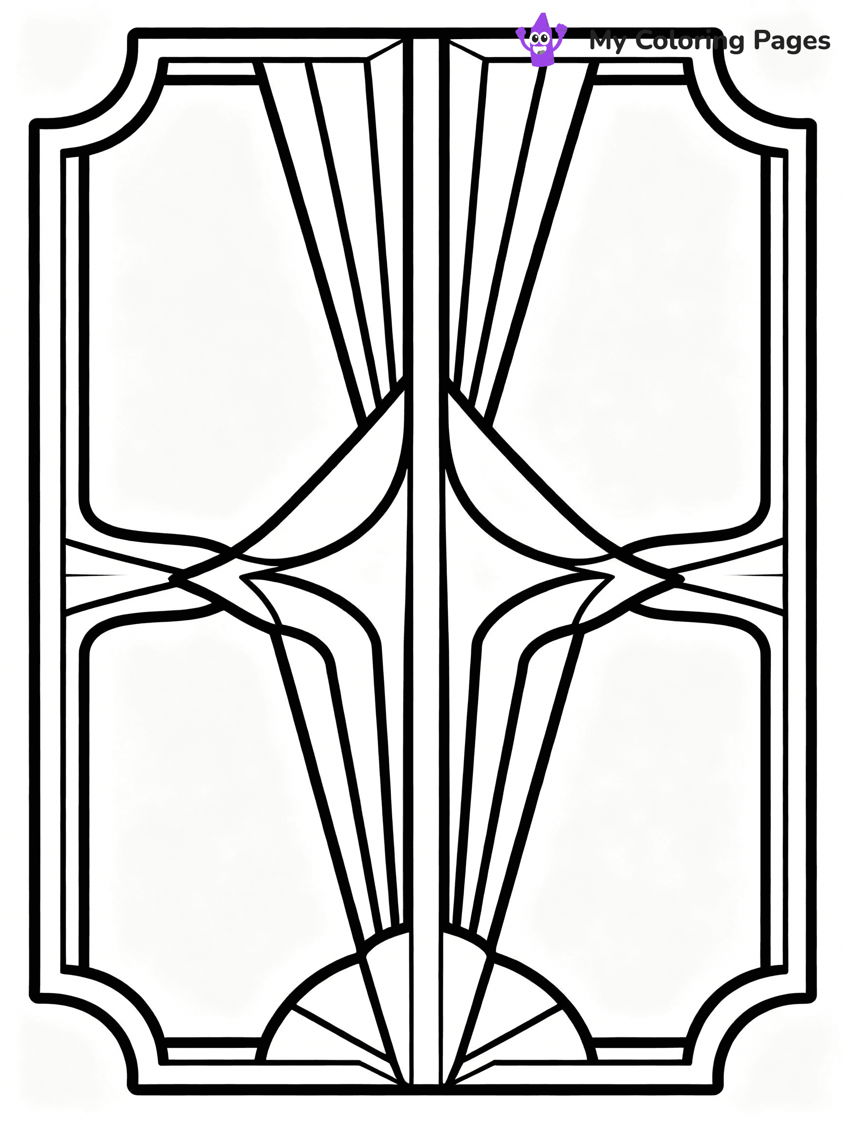 Pattern Coloring Pages - 5
