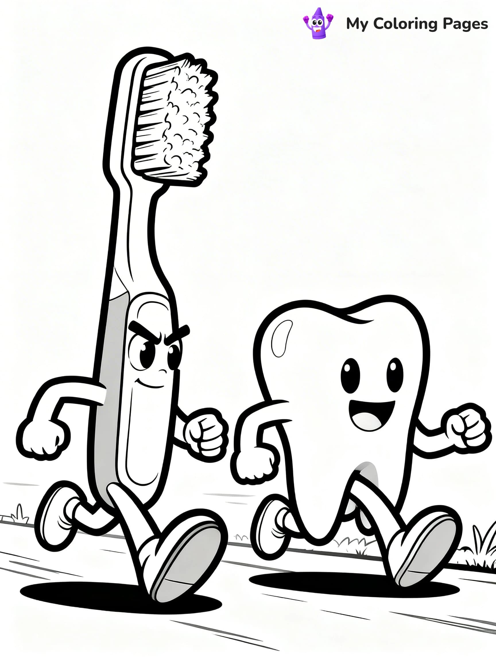 Tooth Coloring Pages - 23