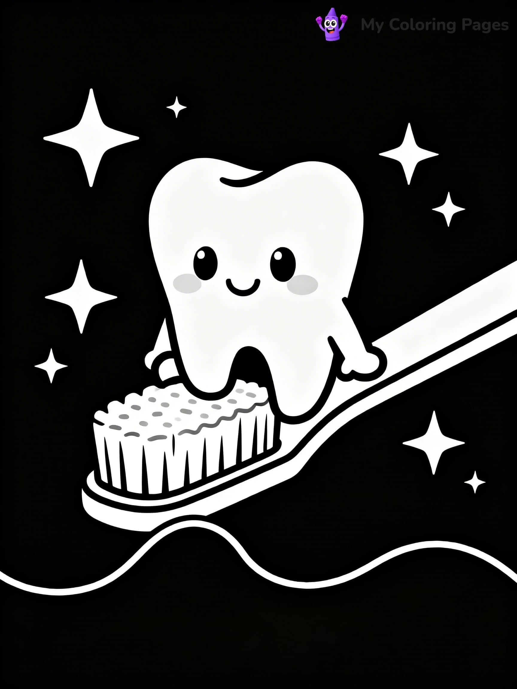 Tooth Coloring Pages - 16