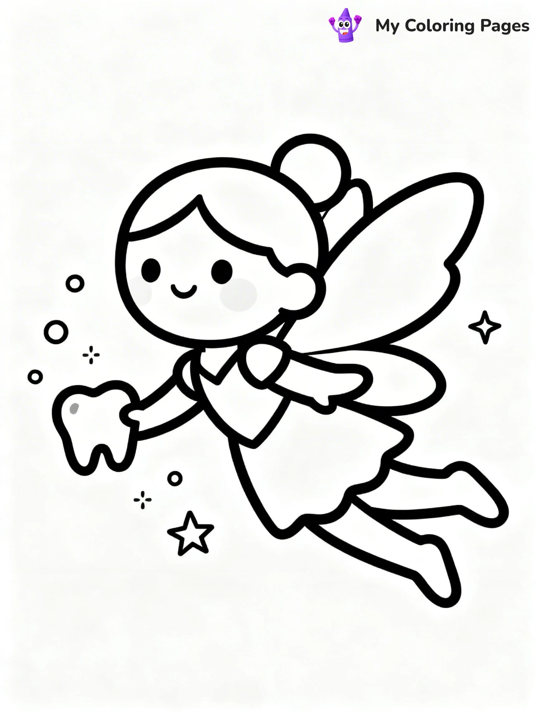 Tooth Coloring Pages - 3
