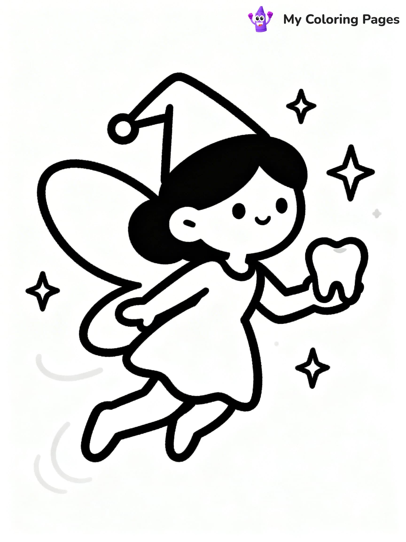 Tooth Coloring Pages - 2