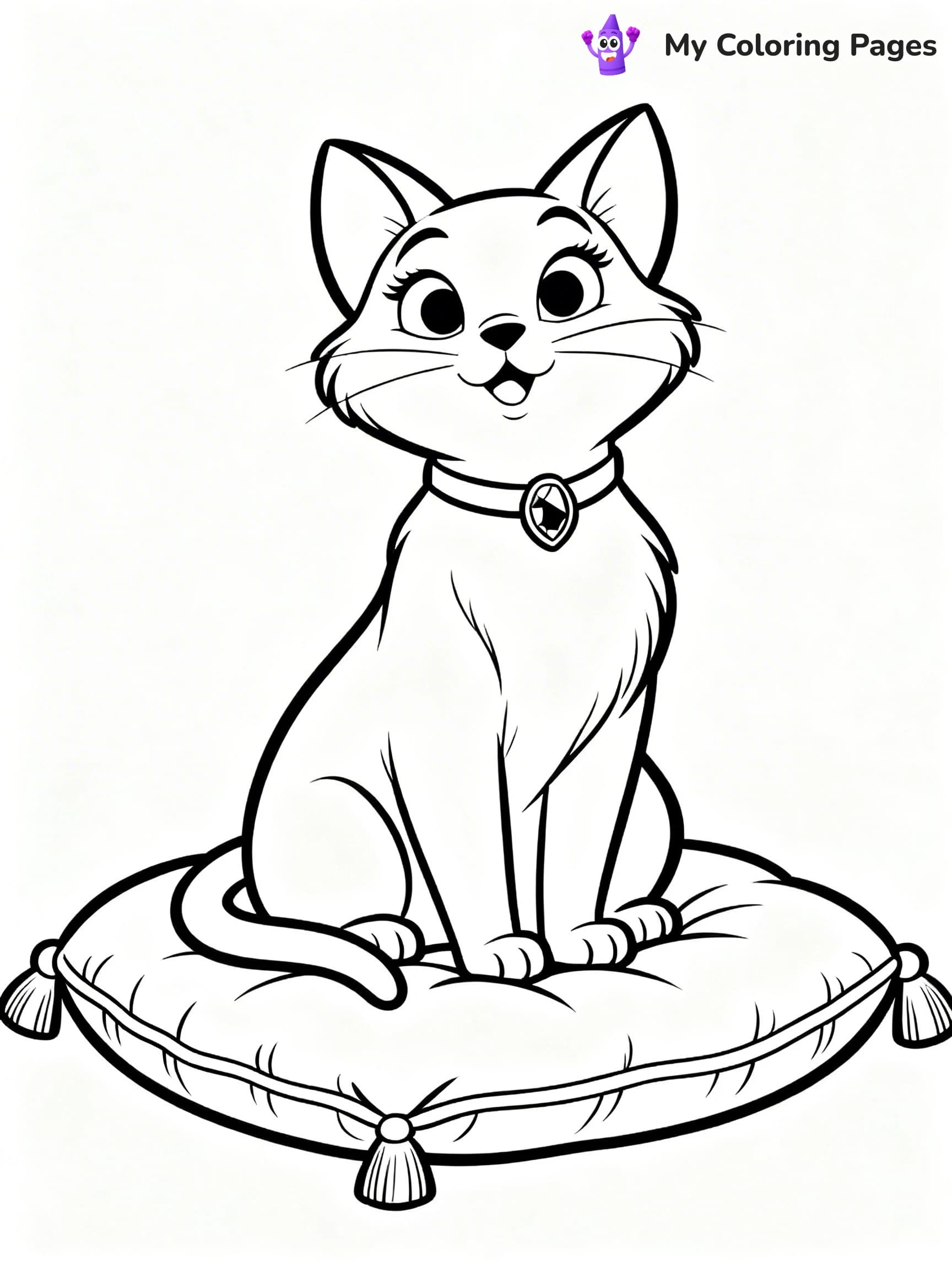 Aristocats Coloring Pages - 20
