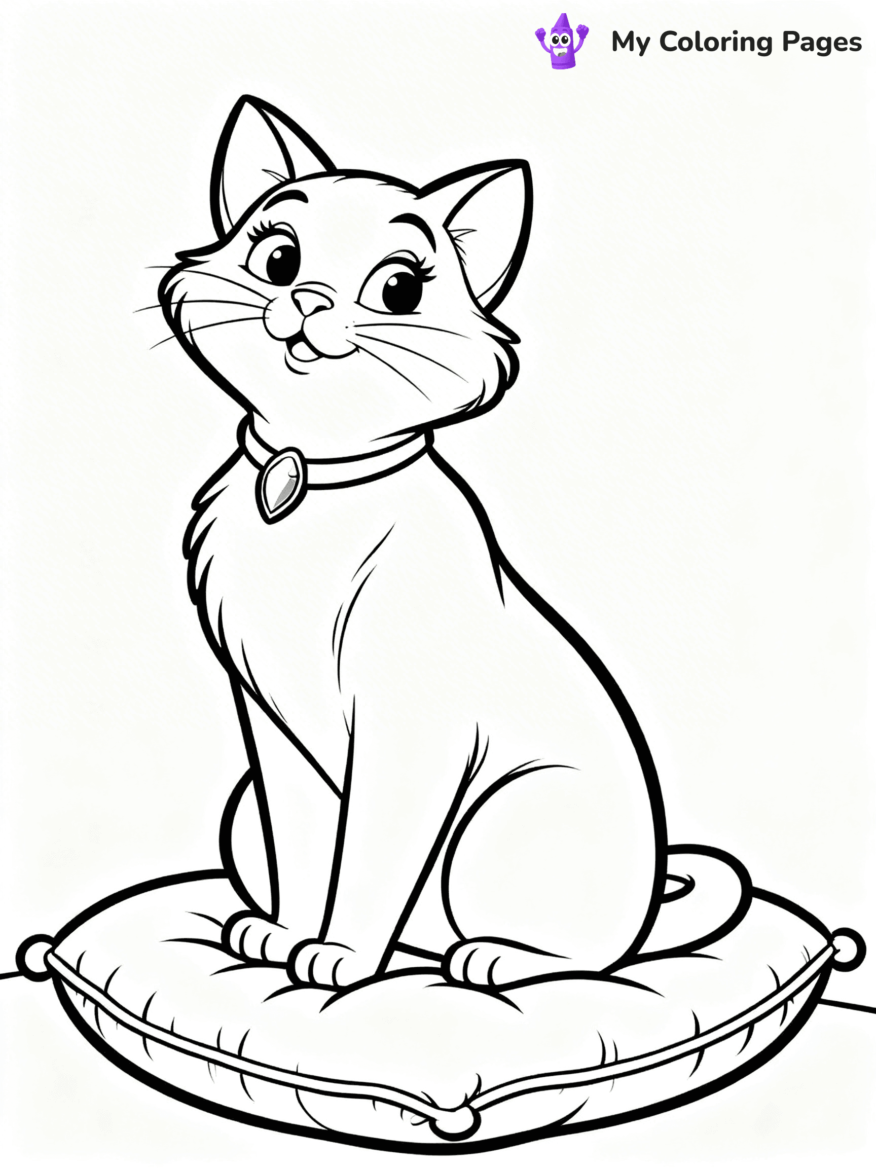 Aristocats Coloring Pages - 19
