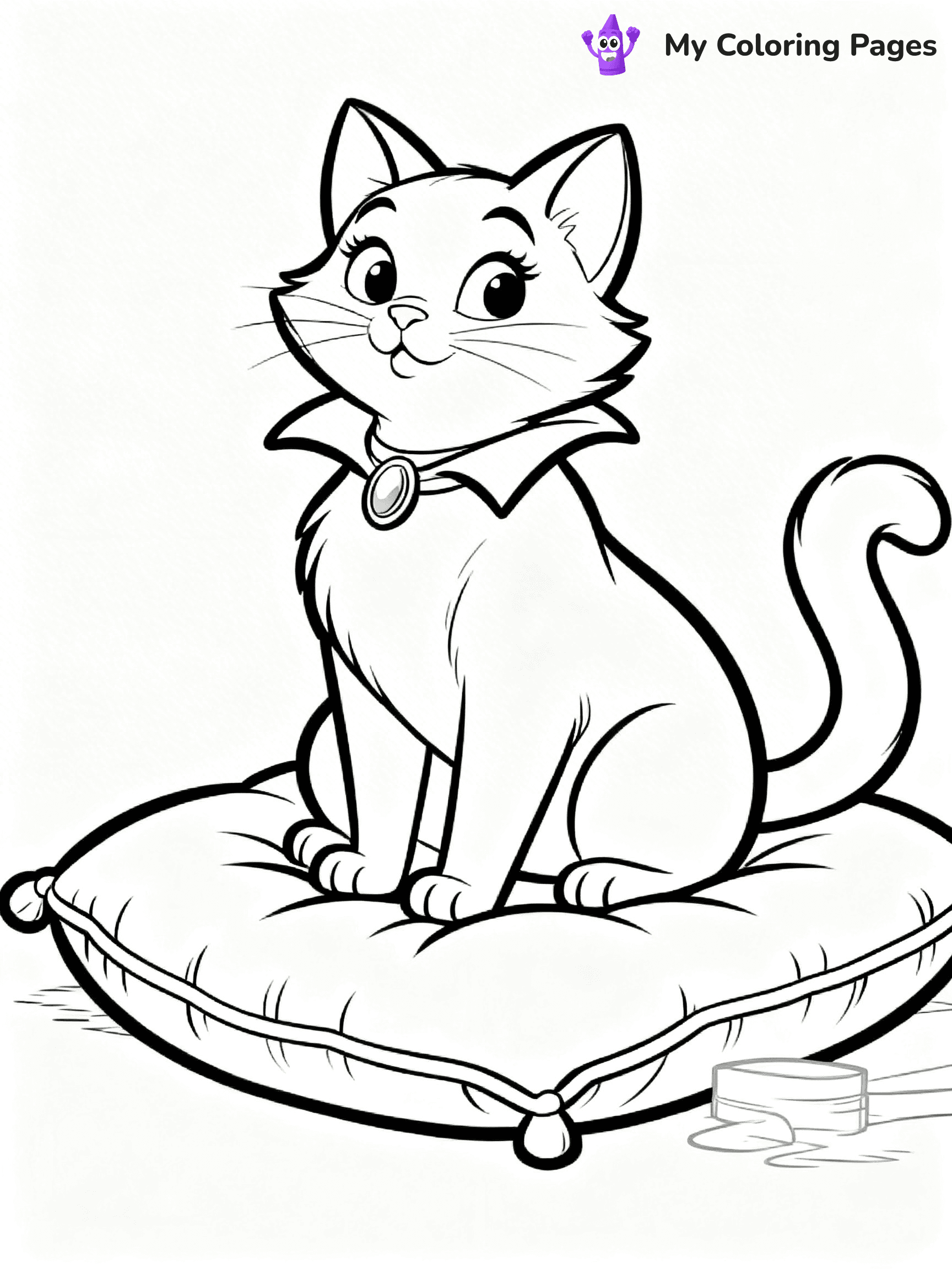 Aristocats Coloring Pages - 18