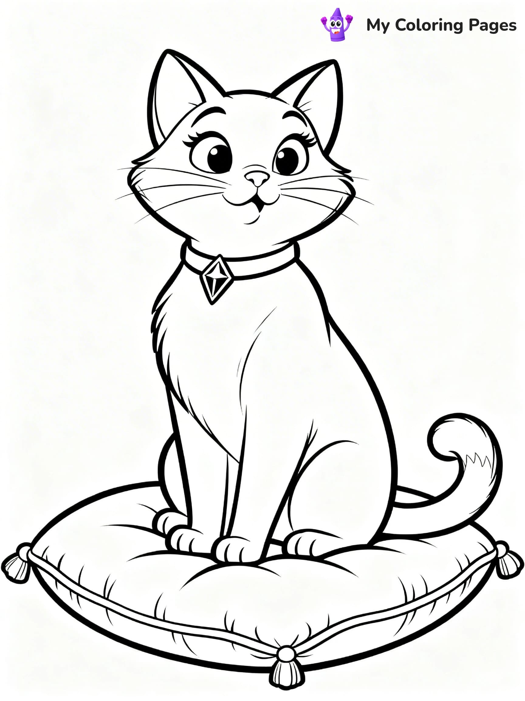 Aristocats Coloring Pages - 17