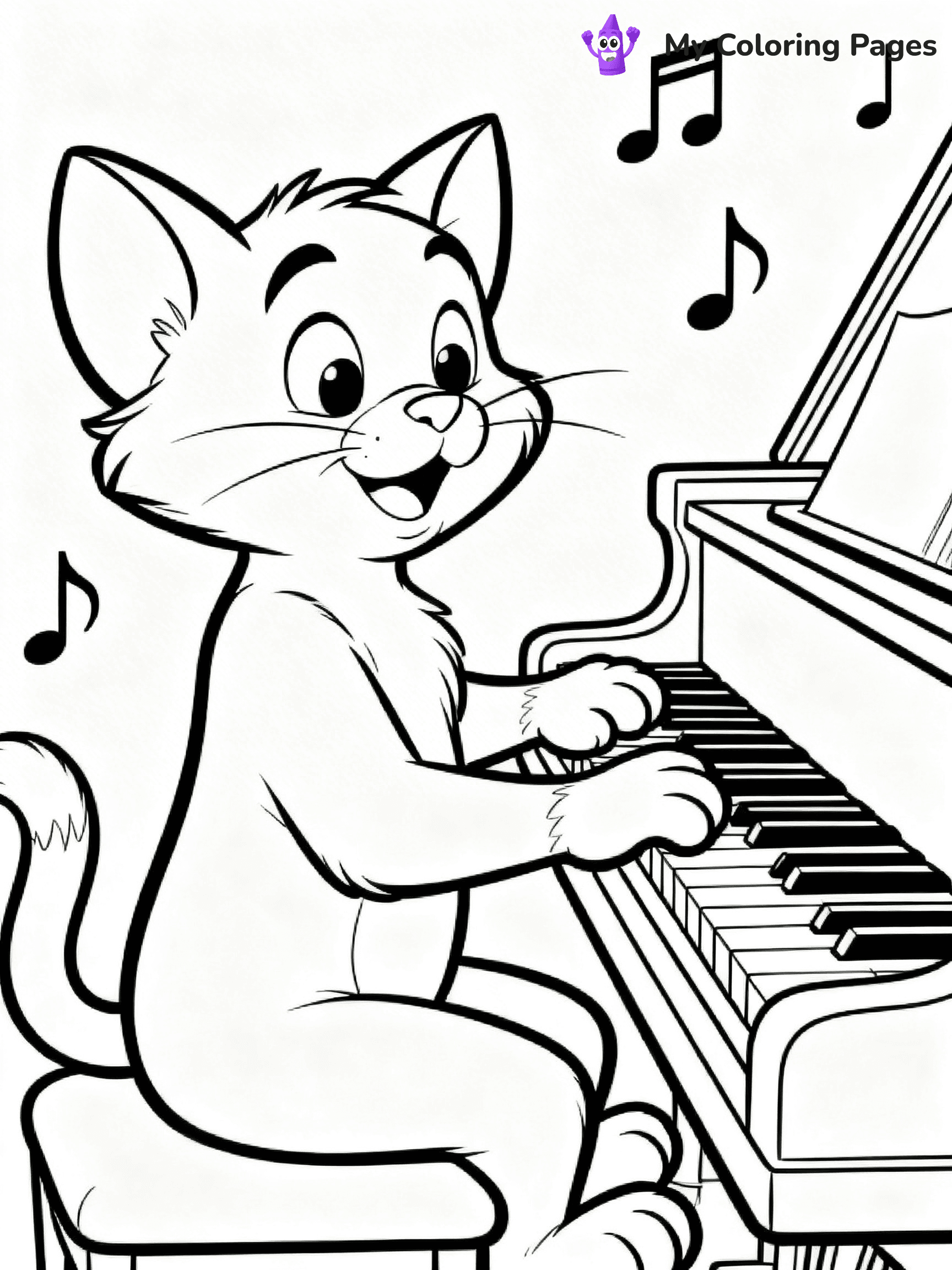 Aristocats Coloring Pages - 12