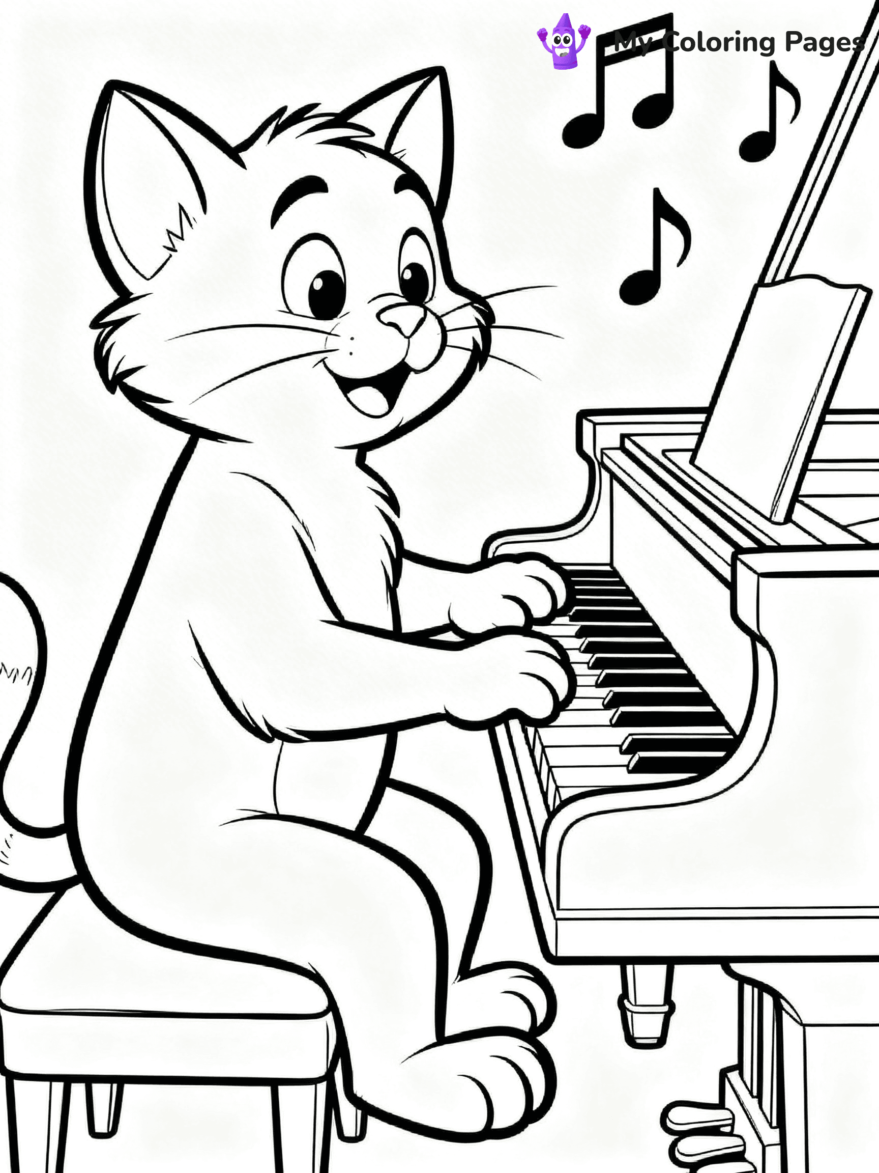 Aristocats Coloring Pages - 11