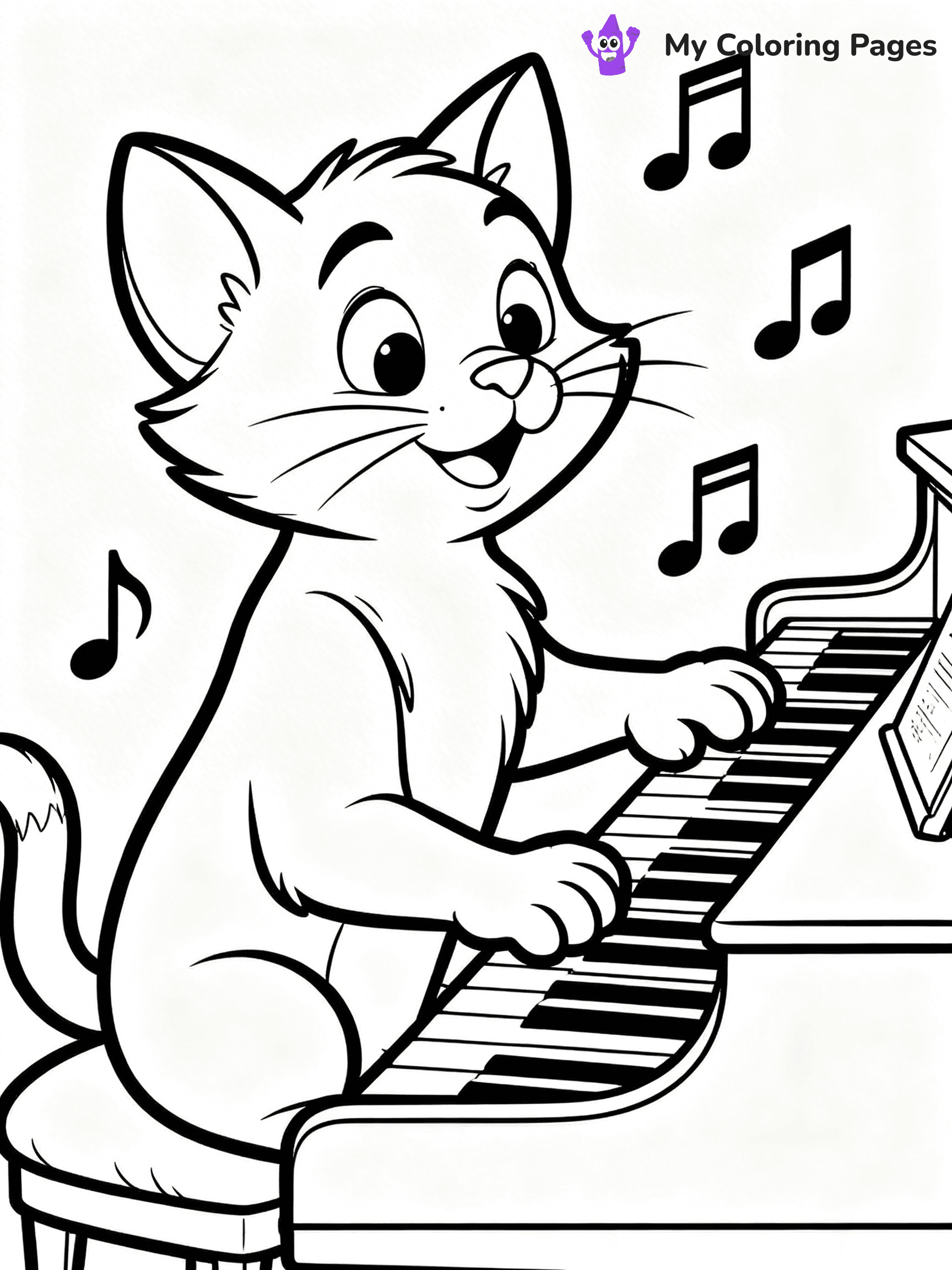 Aristocats Coloring Pages - 9