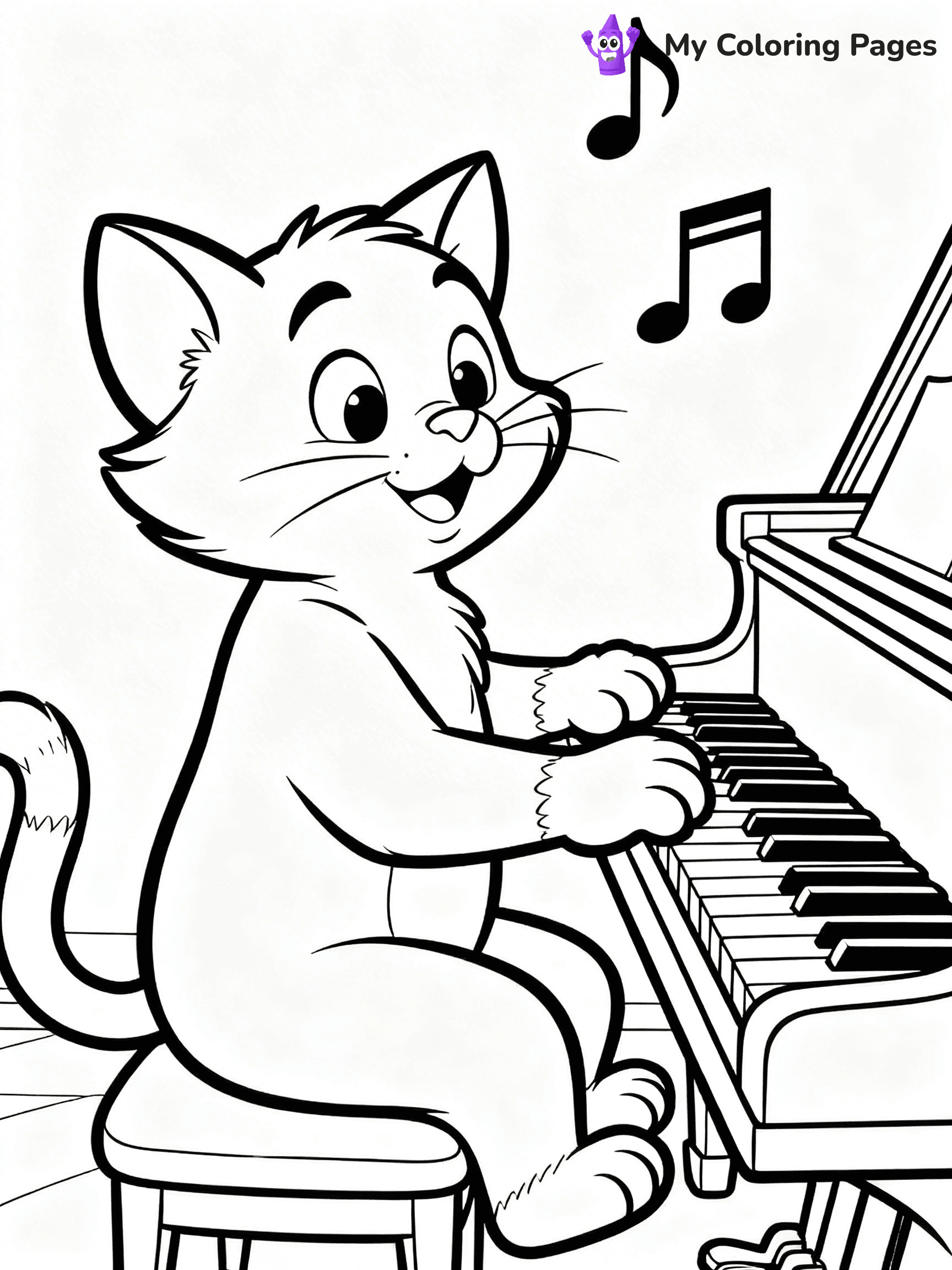 Aristocats Coloring Pages - 7