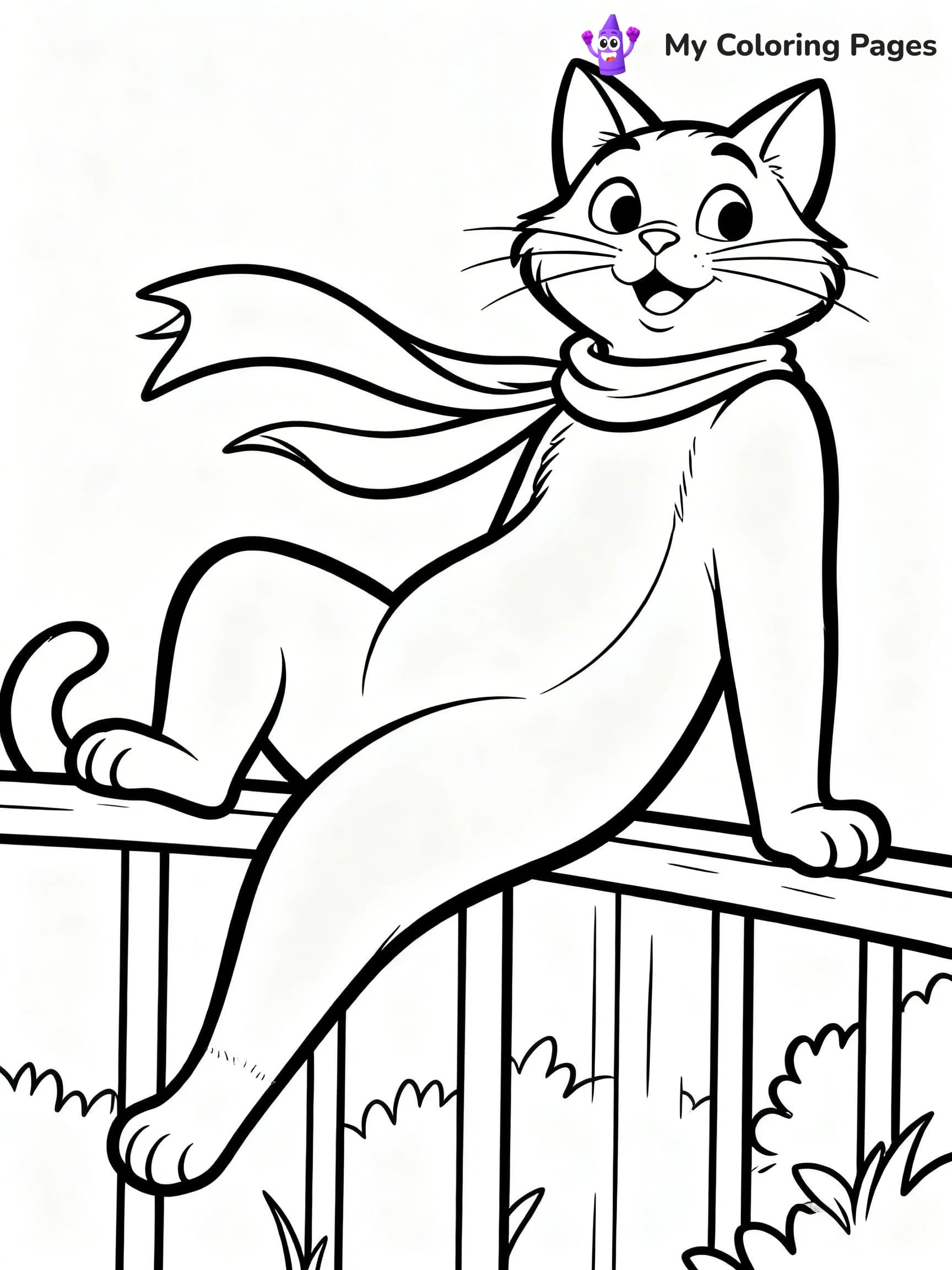 Aristocats Coloring Pages - 5