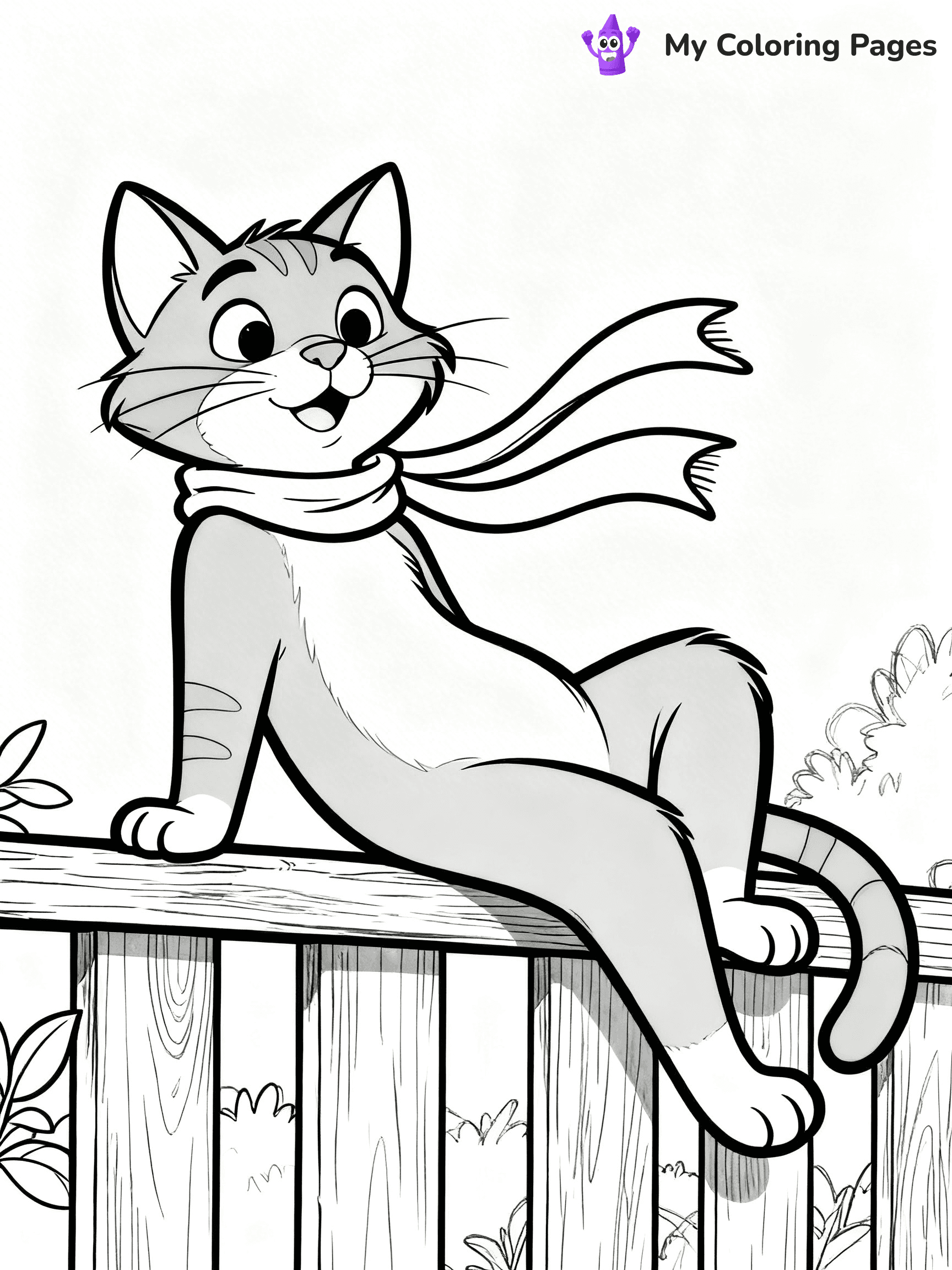 Aristocats Coloring Pages - 3