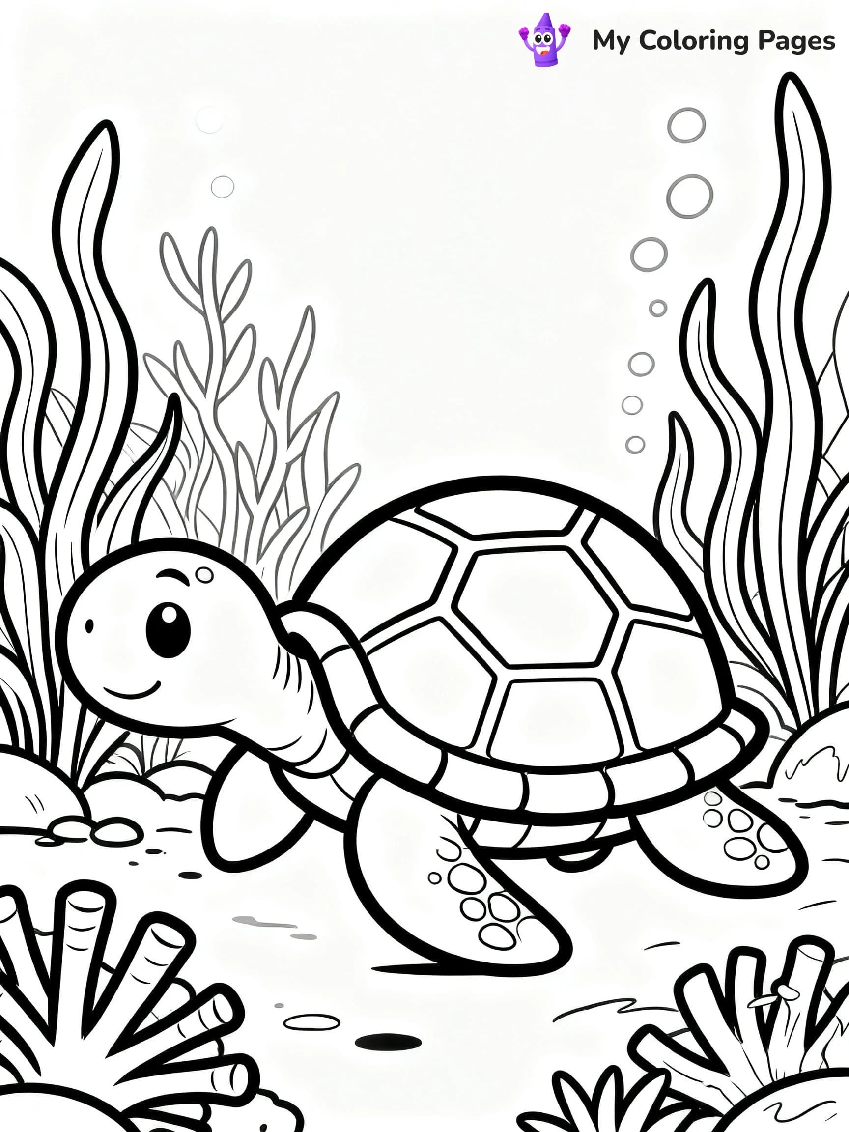 Mandala Turtle Coloring Pages - 9