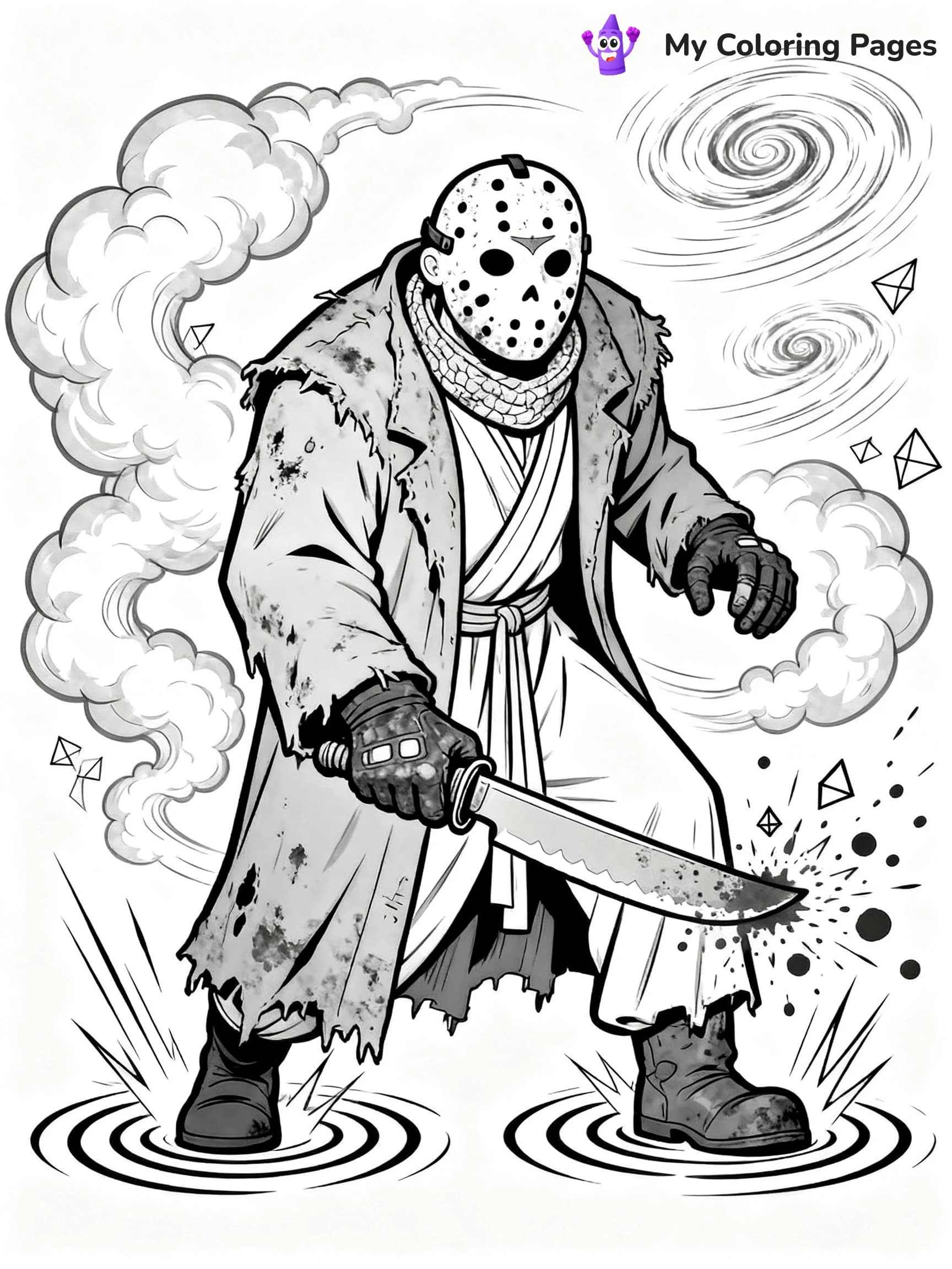 Jason Coloring Pages - 13