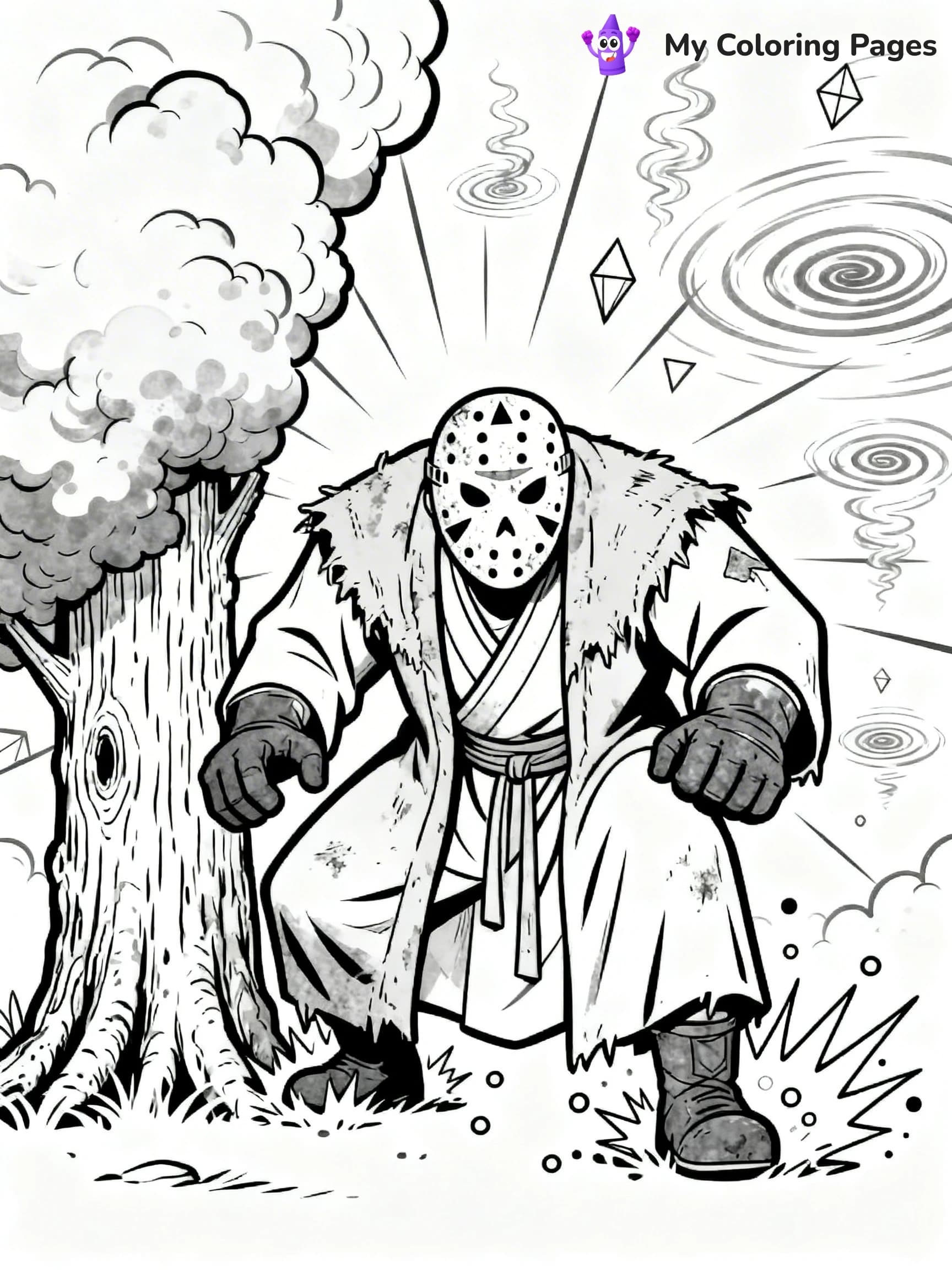 Jason Coloring Pages - 10
