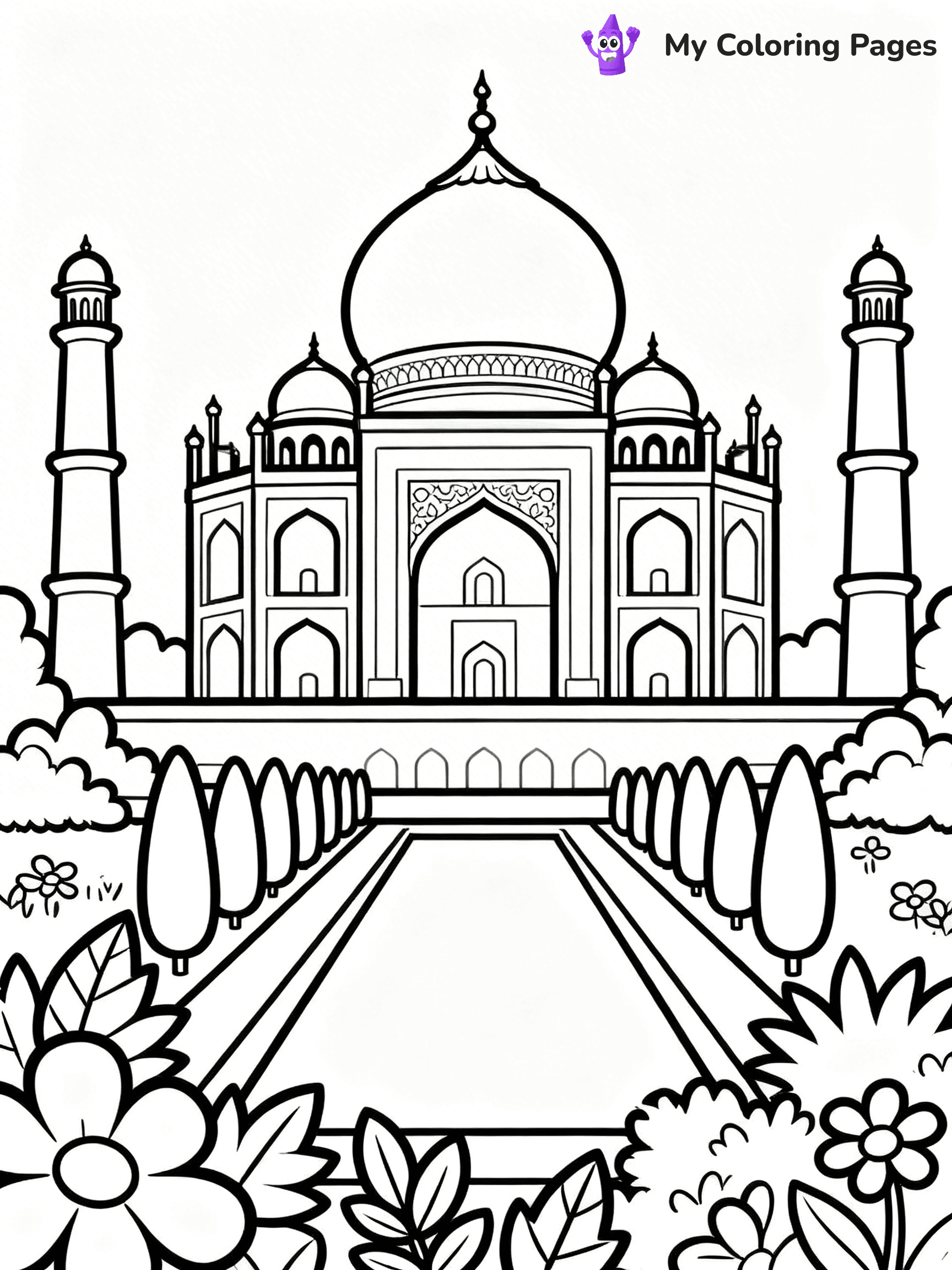 Indian Coloring Pages - 24