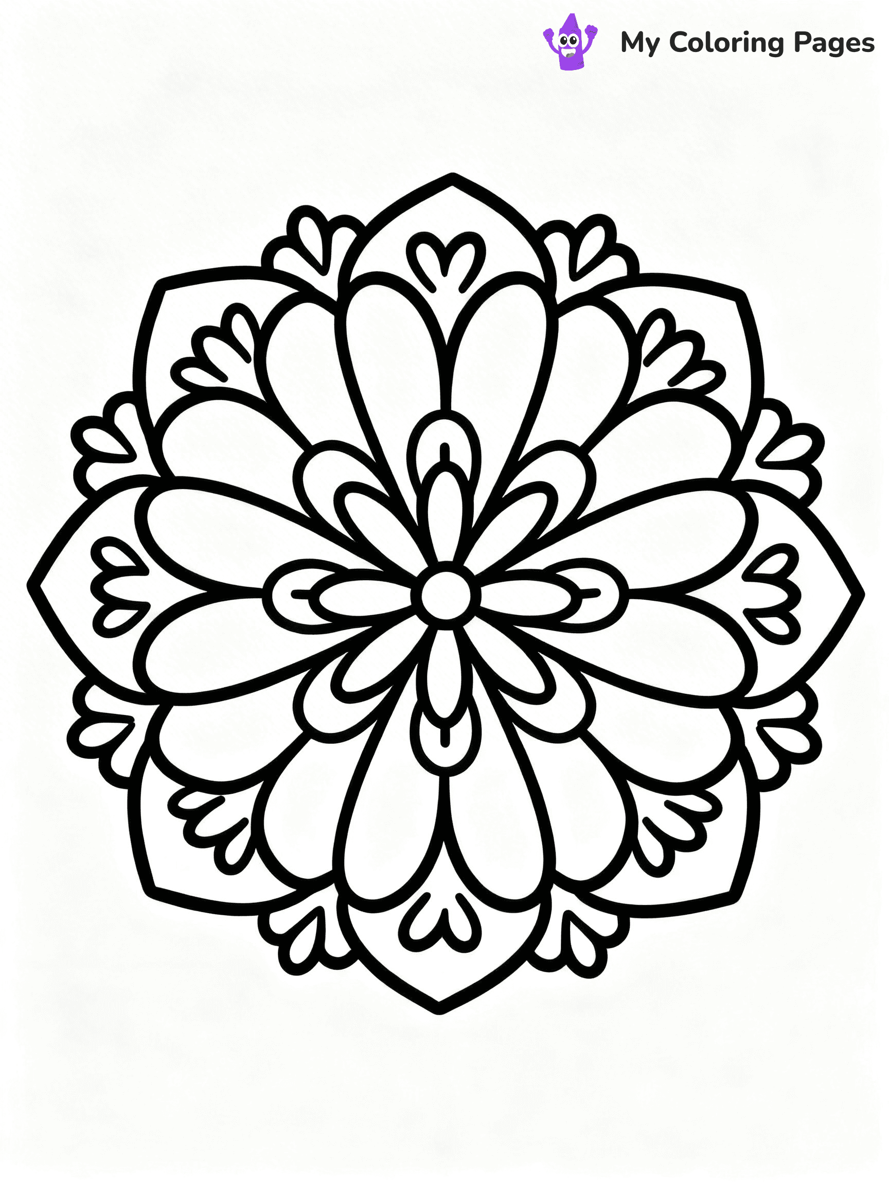 Indian Coloring Pages - 12