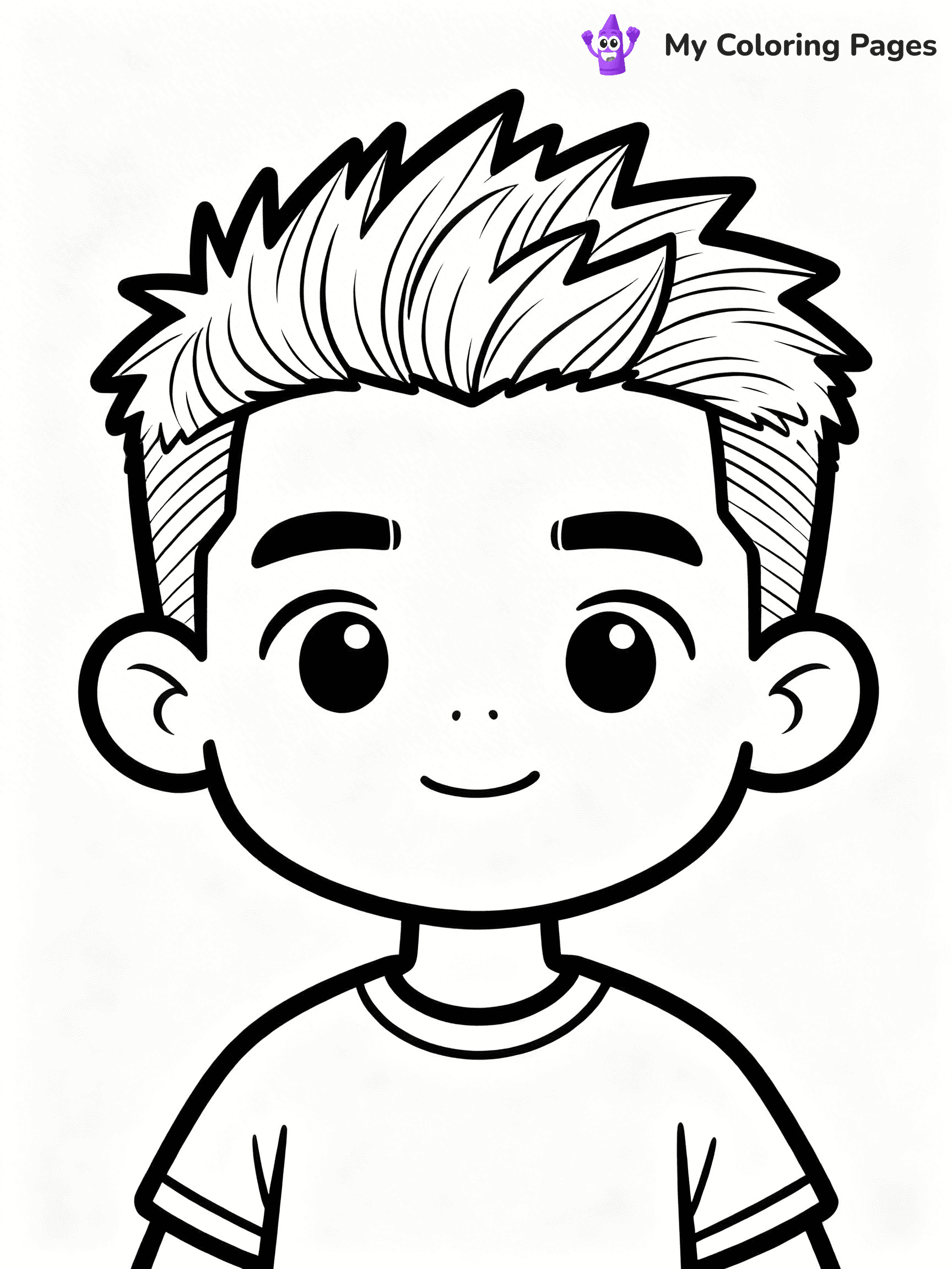 Hairstyle Coloring Pages - 96