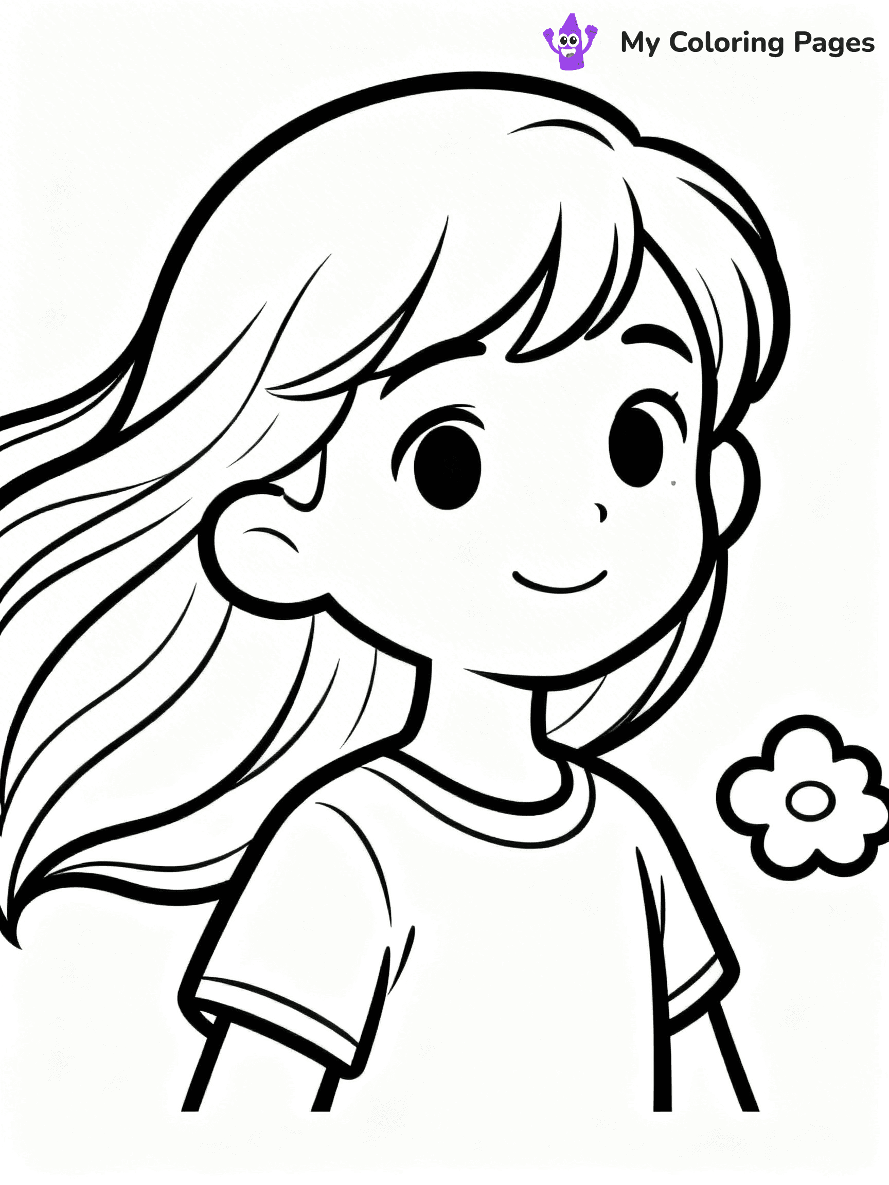 Hairstyle Coloring Pages - 95
