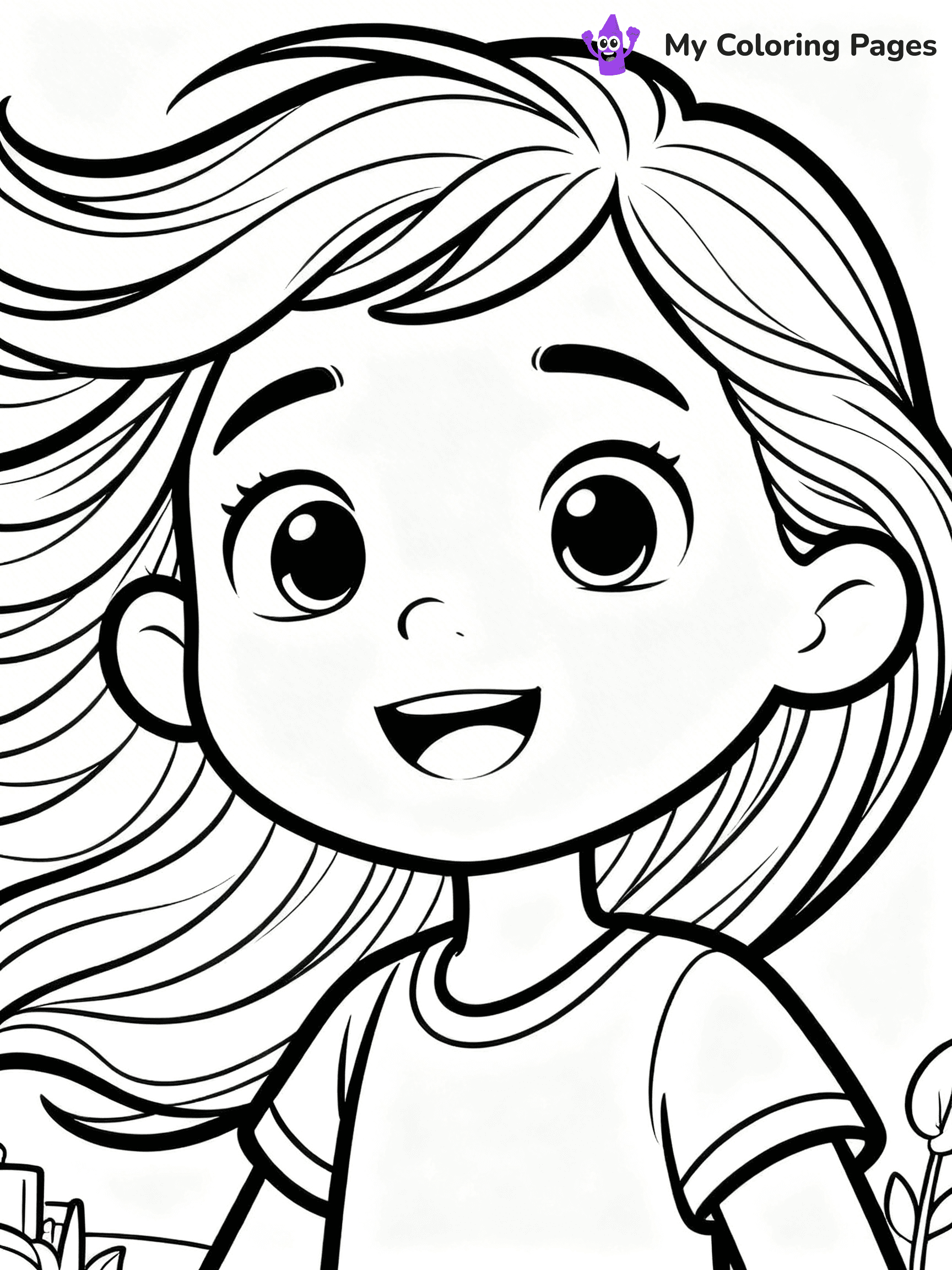Hairstyle Coloring Pages - 94