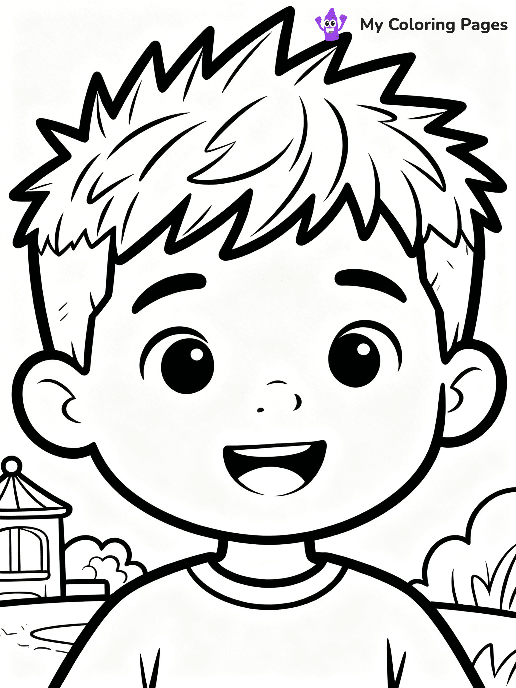 Hairstyle Coloring Pages - 93