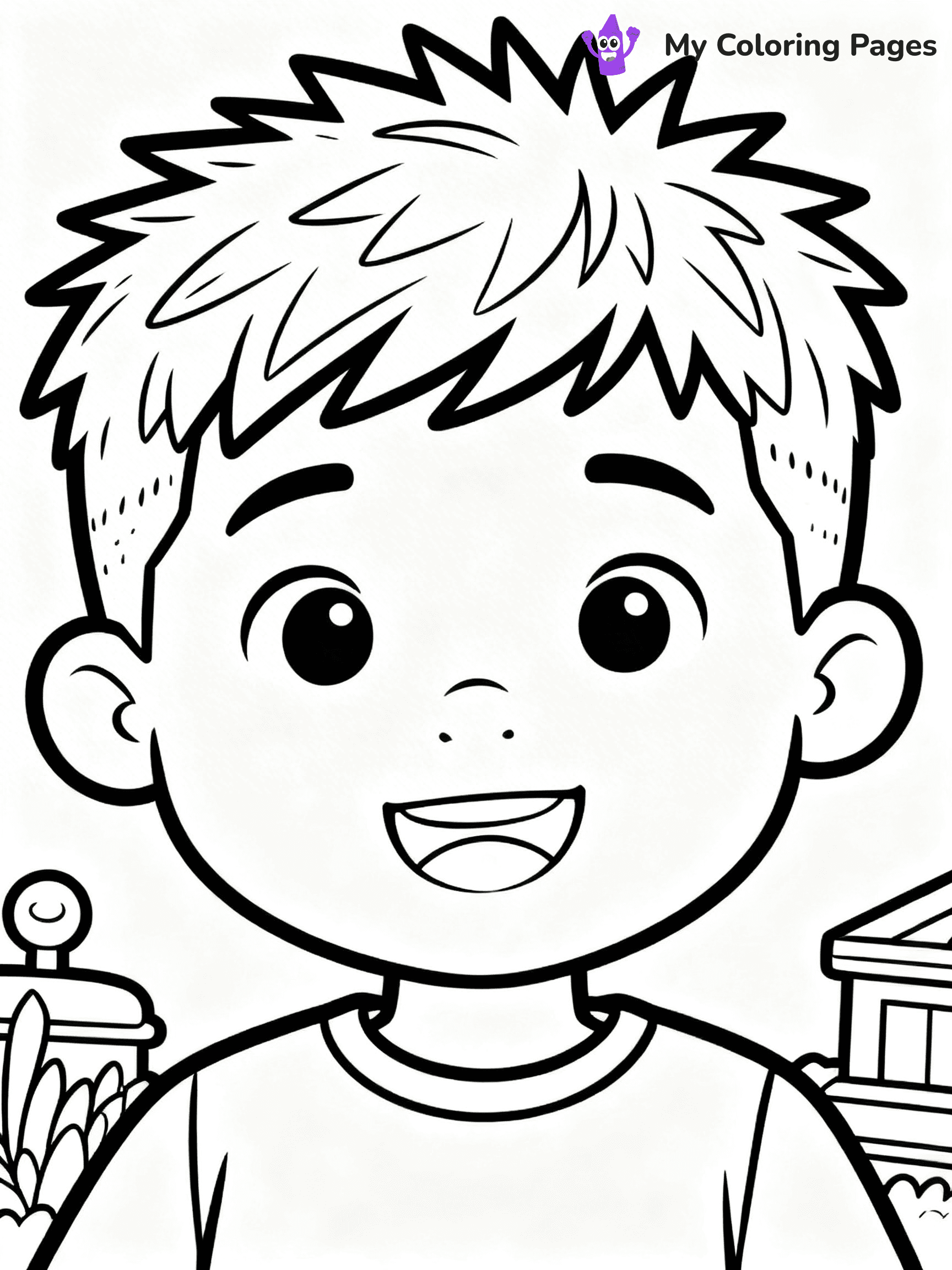 Hairstyle Coloring Pages - 89