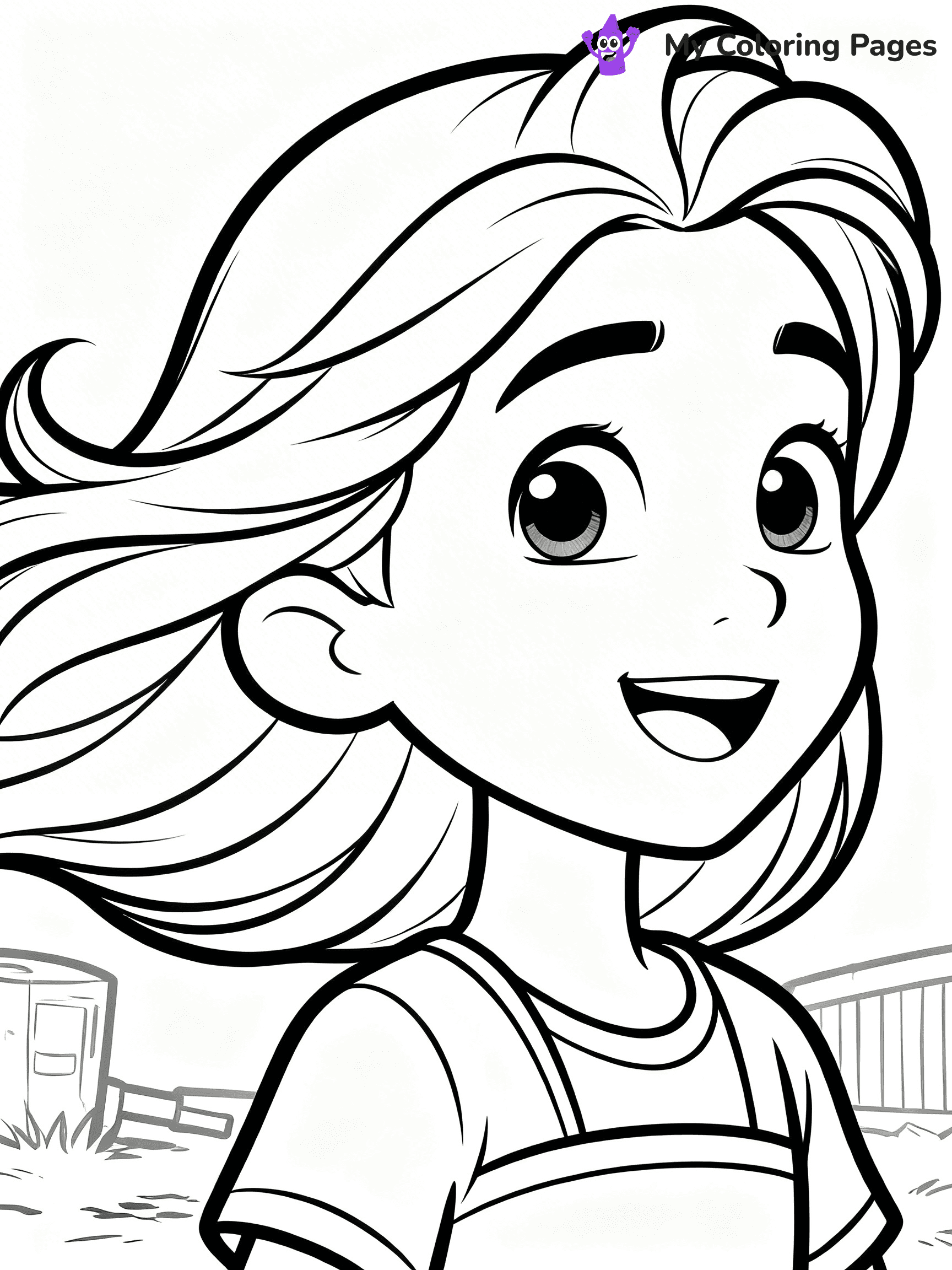 Hairstyle Coloring Pages - 88