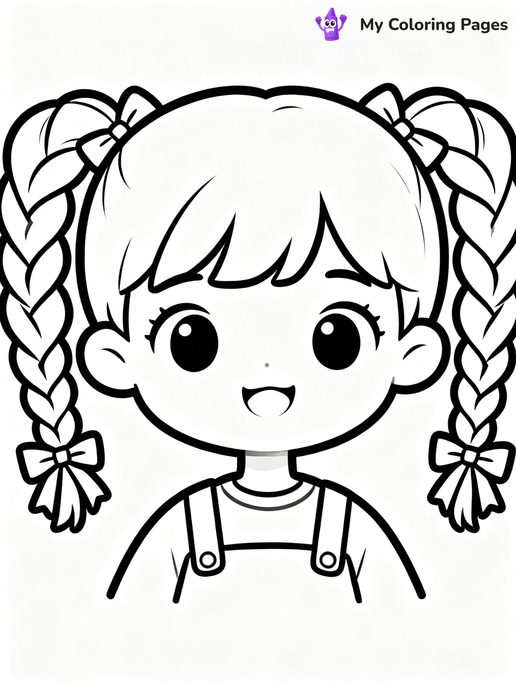 Hairstyle Coloring Pages - 84
