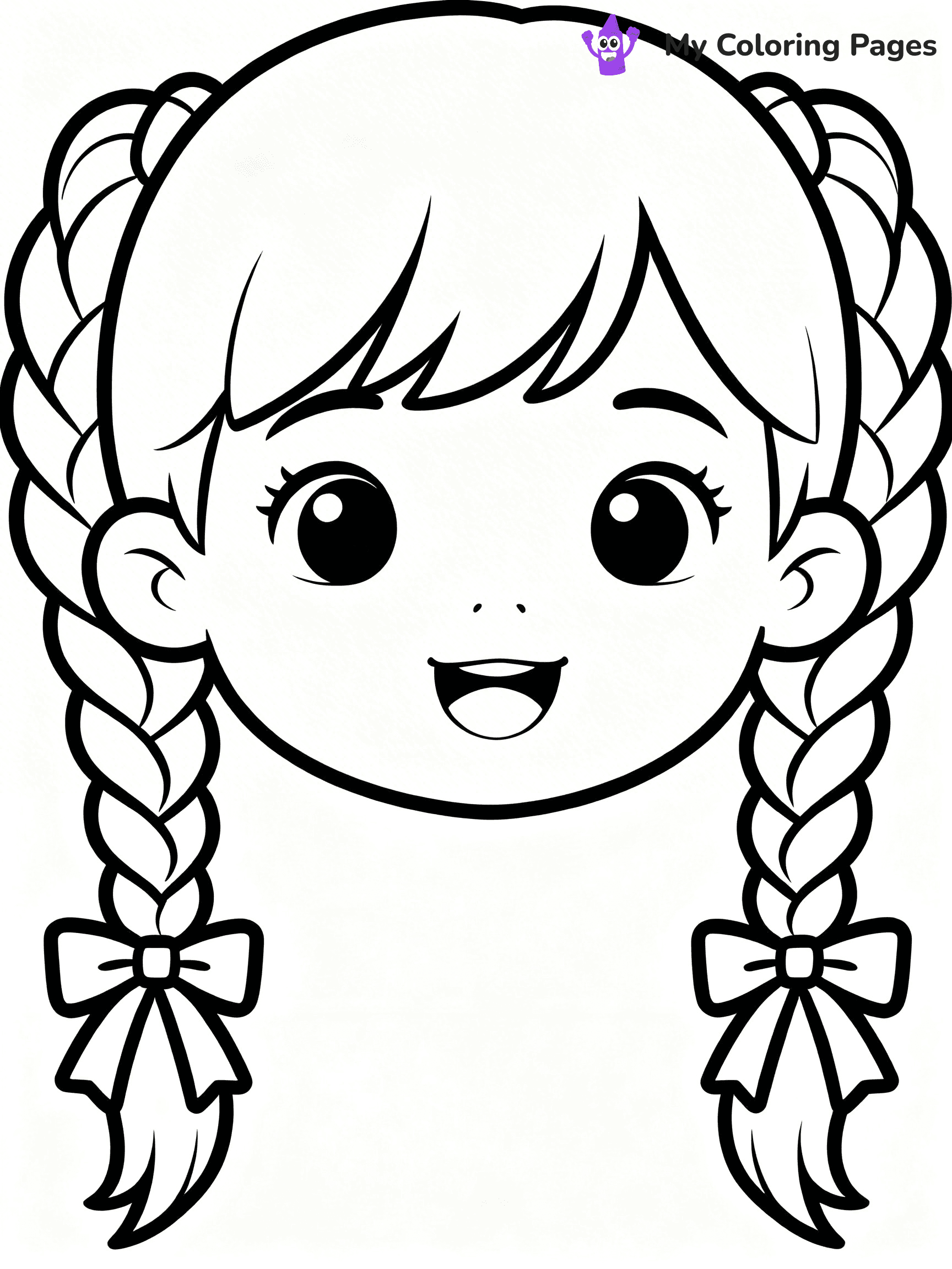 Hairstyle Coloring Pages - 82
