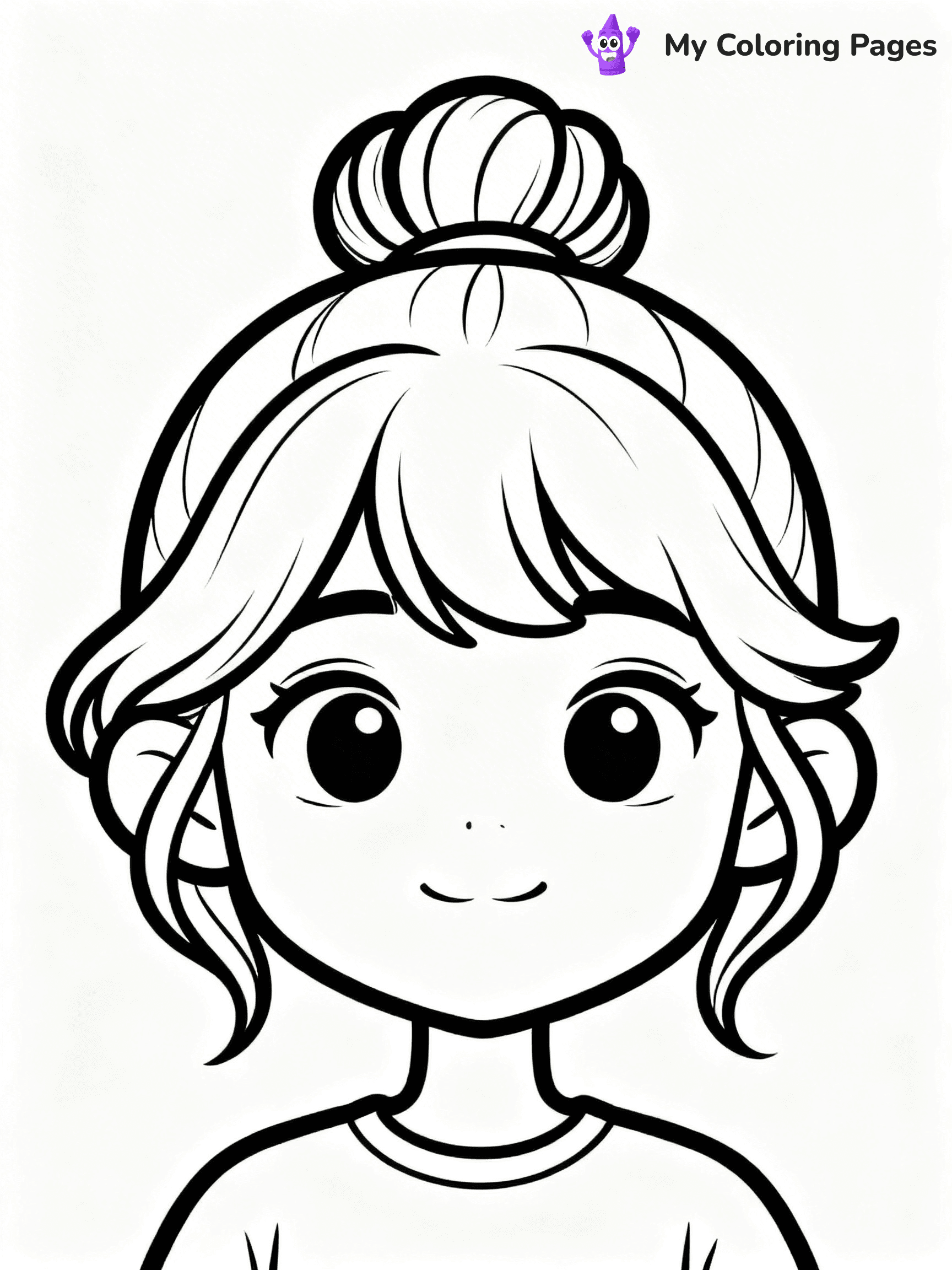 Hairstyle Coloring Pages - 77
