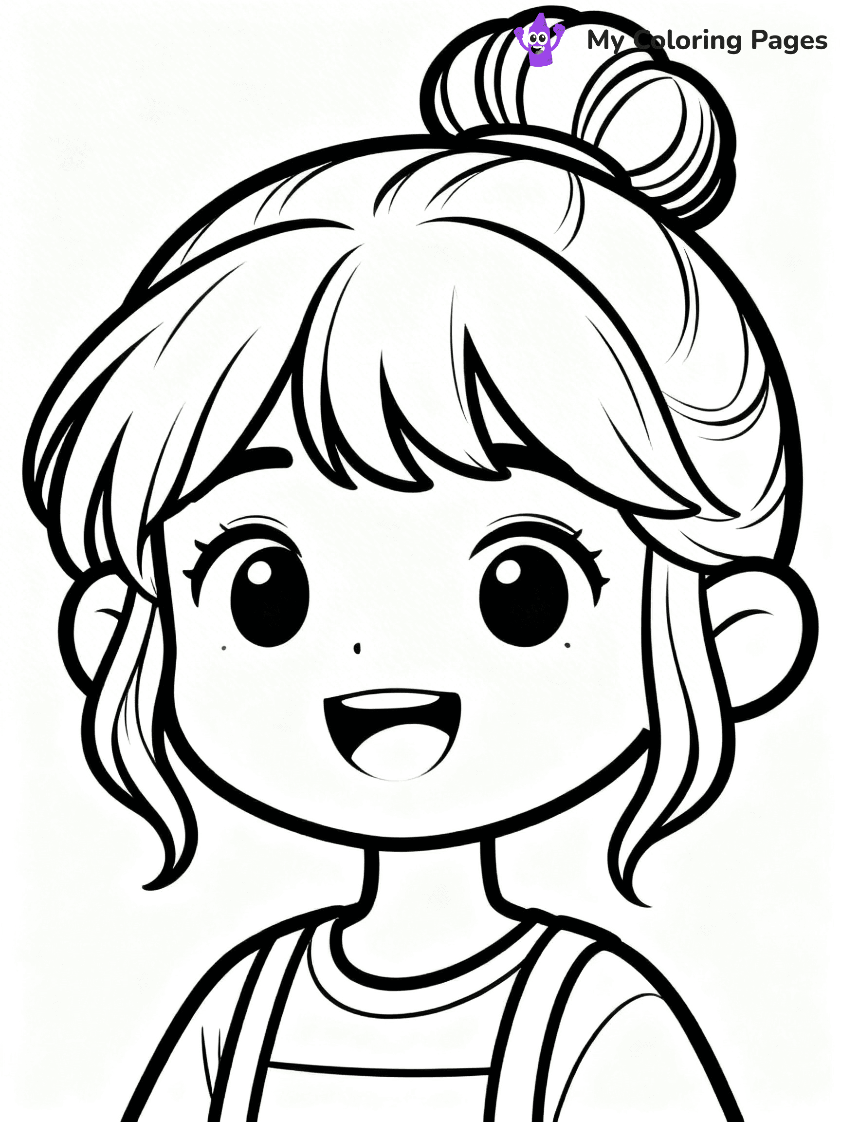 Hairstyle Coloring Pages - 75